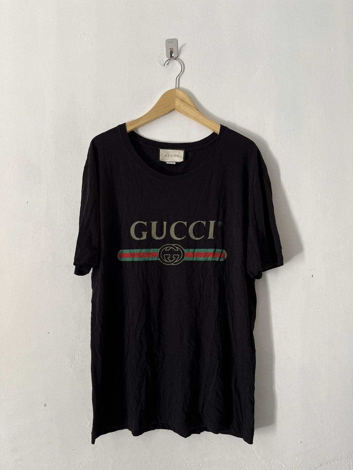 Gucci Gucci distressed tee Size US L / EU 52-54 / 3 - 1 Thumbnail