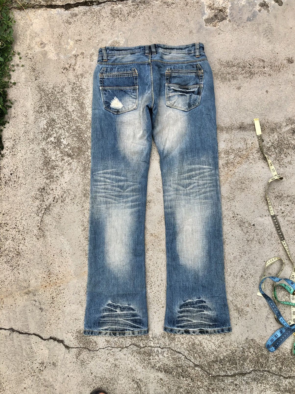 HIDEAWAYS × Nicole Club FLARED⚡️⚡️NICOLE HIDEAWAYS WASHED BLUE DENIM Size US 32 / EU 48 - 5 Thumbnail