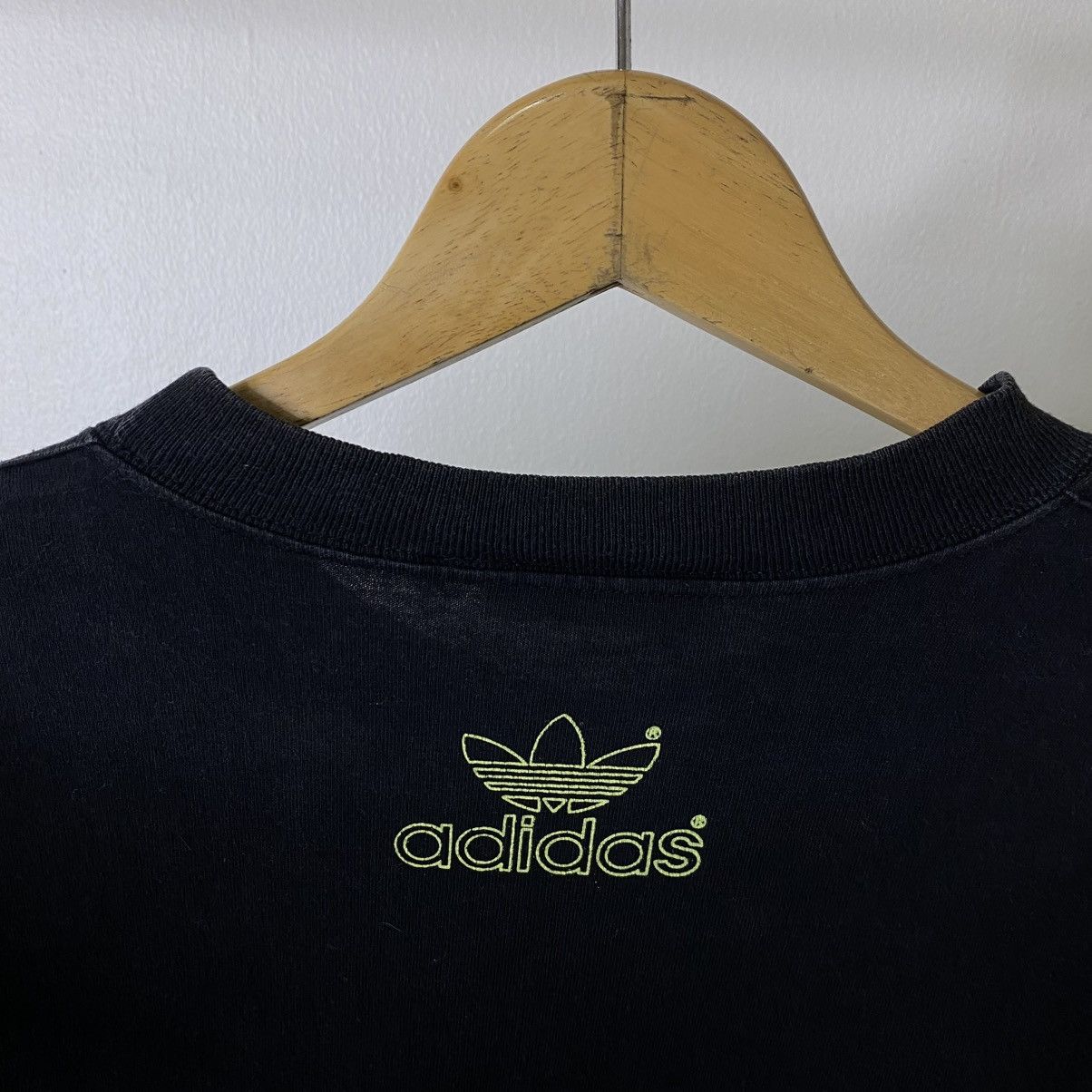 Adidas Vintage 1980s Adidas Big Logo T Shirt Size US M / EU 48-50 / 2 - 5 Thumbnail
