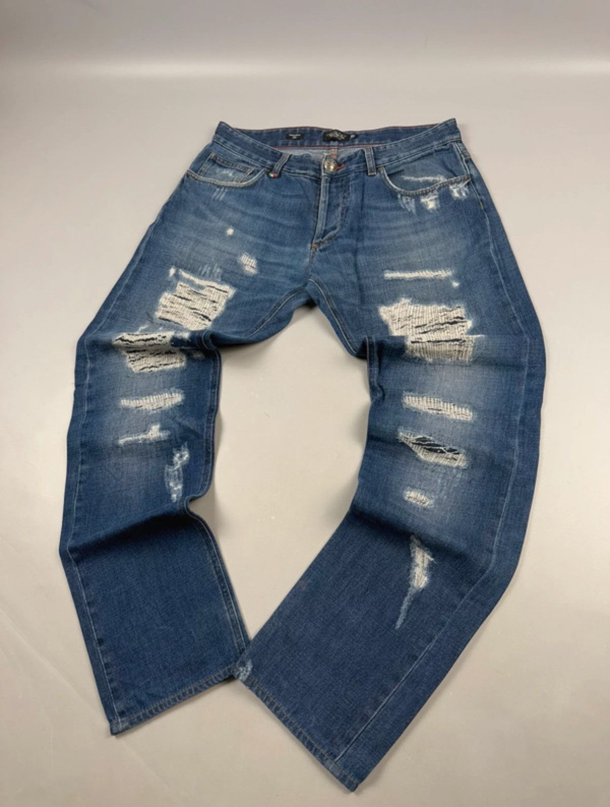 Philipp Plein Phillipp plein jeans denim detroid baggy size w34 Size US 34 / EU 50 - 3 Thumbnail