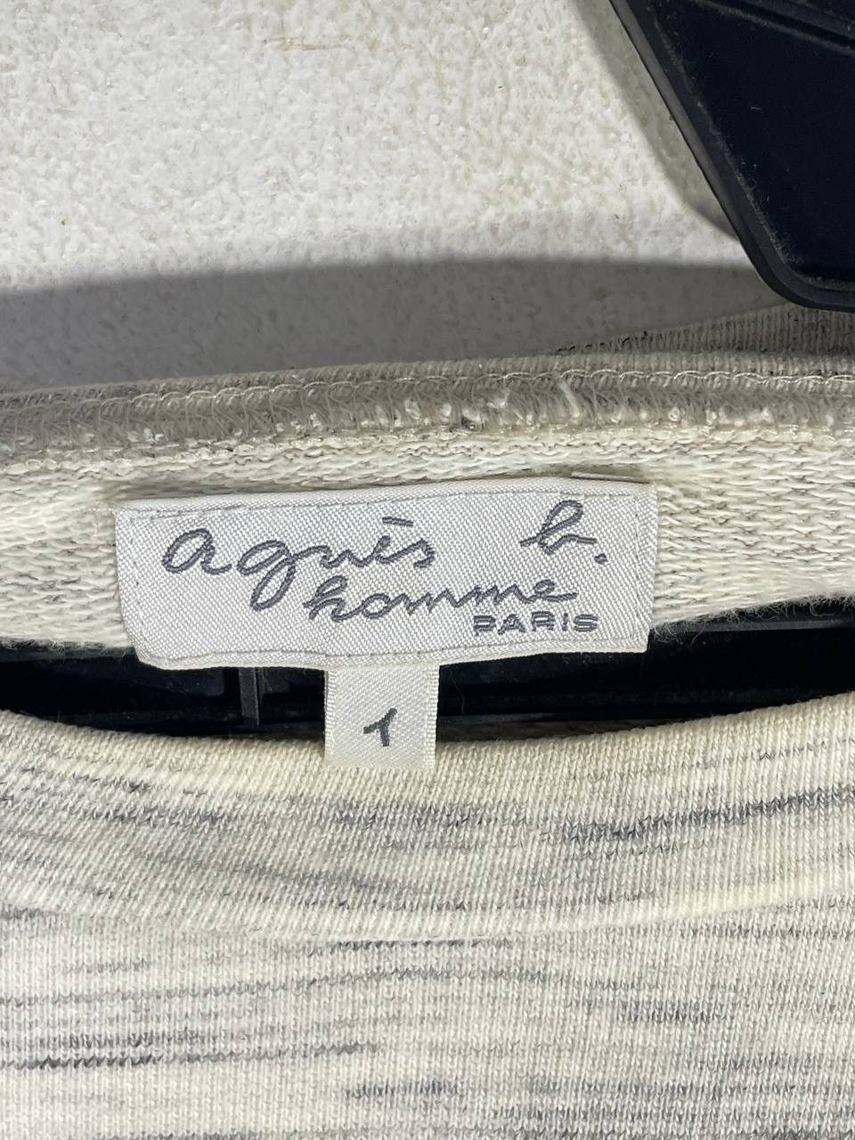Vintage agnes b sweatshirt plain