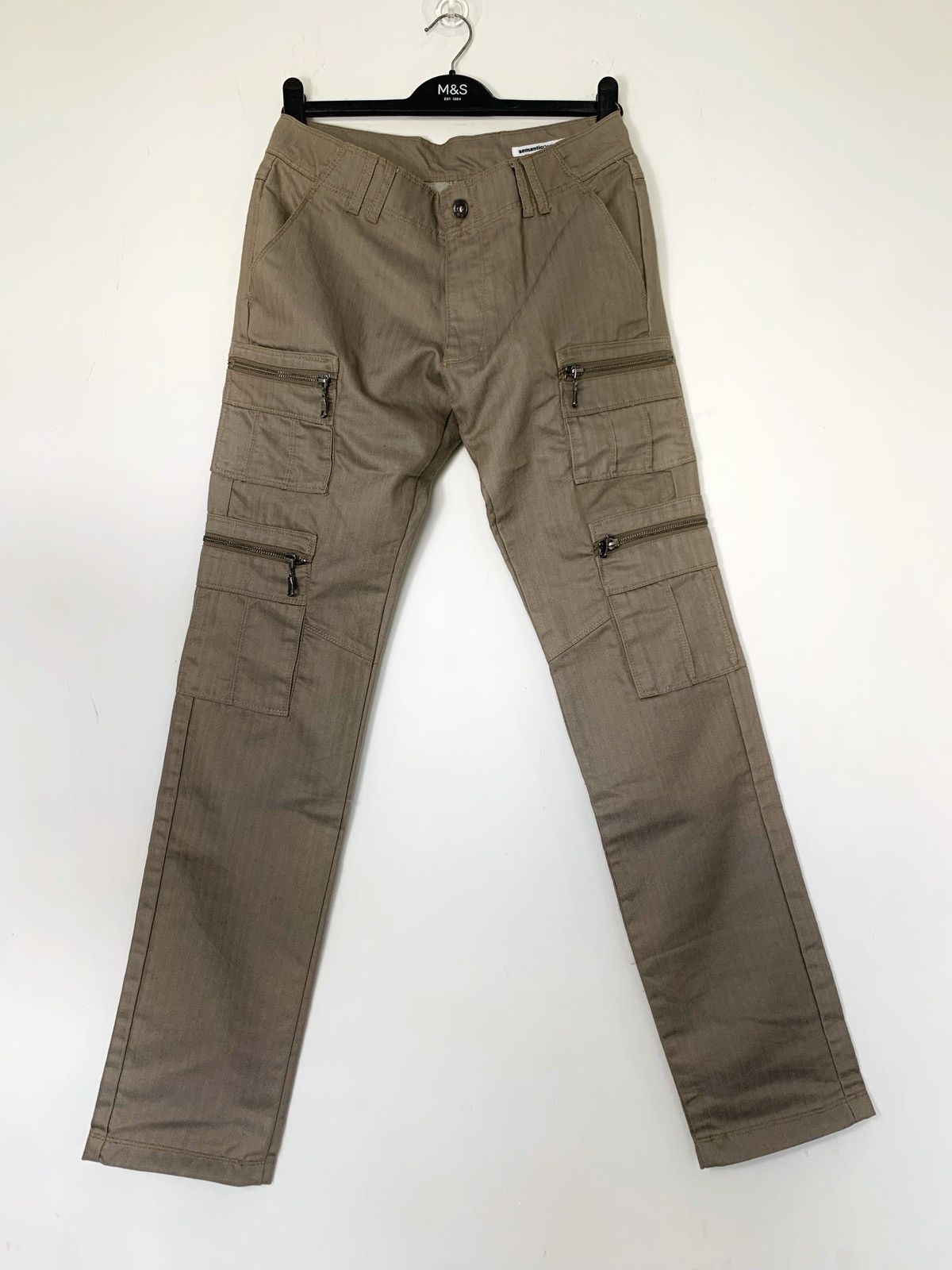 Japanese Brand semantic design multi pocket pant Size US 32 / EU 48 - 1 Thumbnail