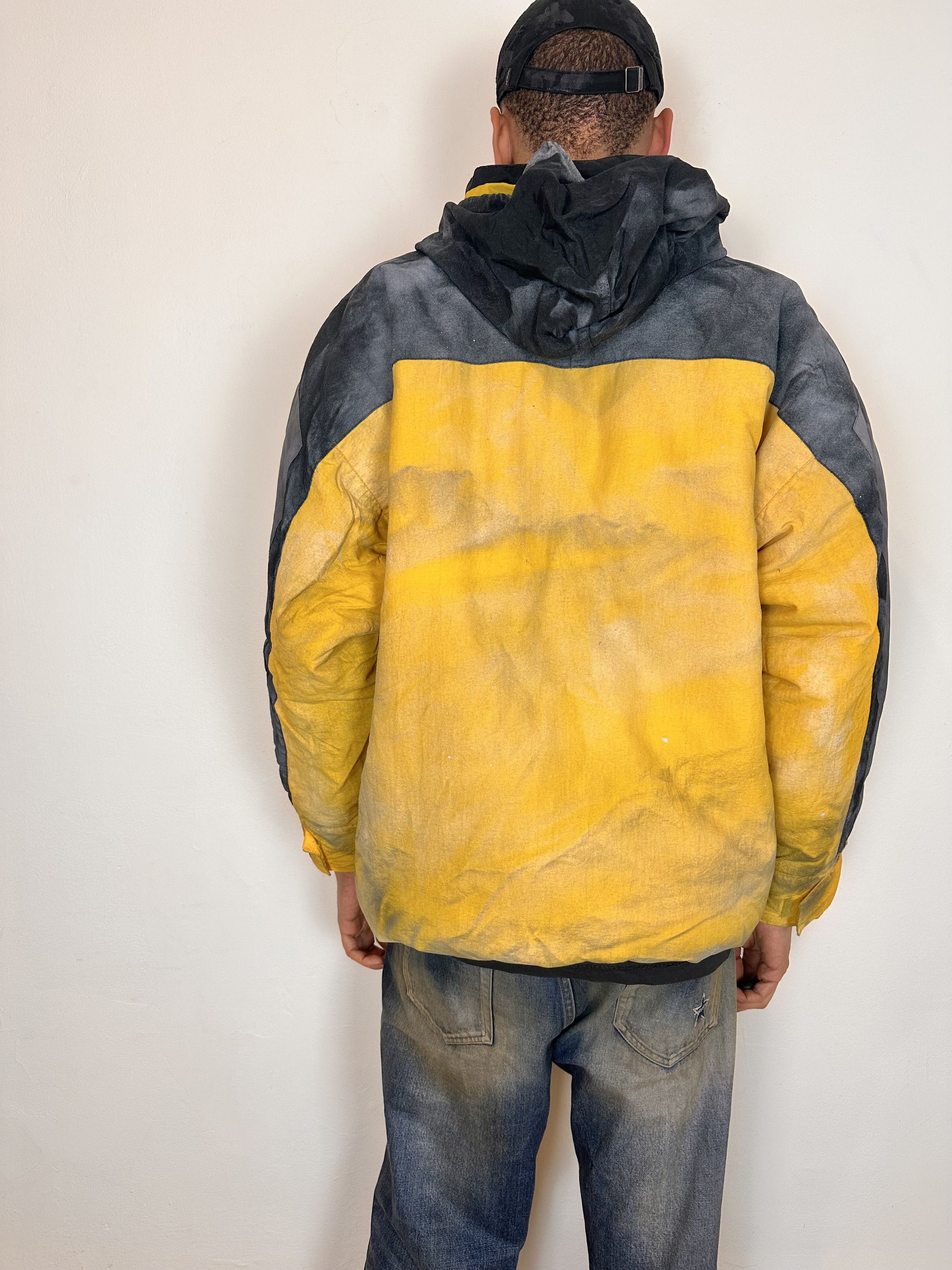 Starter ASTROBOI* x Starter Yellow/Black Nylon Puffer Jacket - XL Size US XL / EU 56 / 4 - 3 Thumbnail