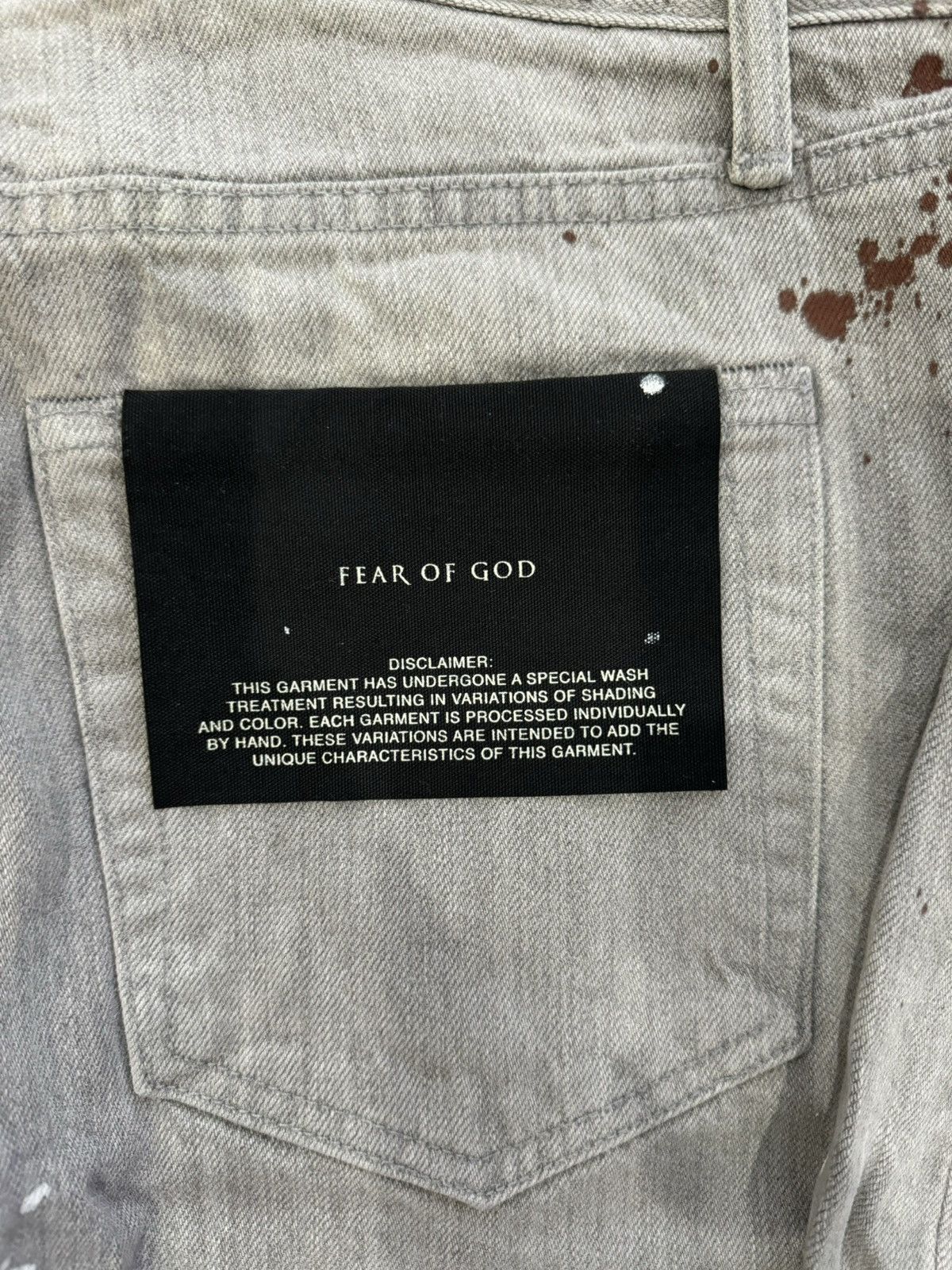 Fear of God × Union FEAR OF GOD X UNION SLEVEGE DENIM JEANS | Grailed