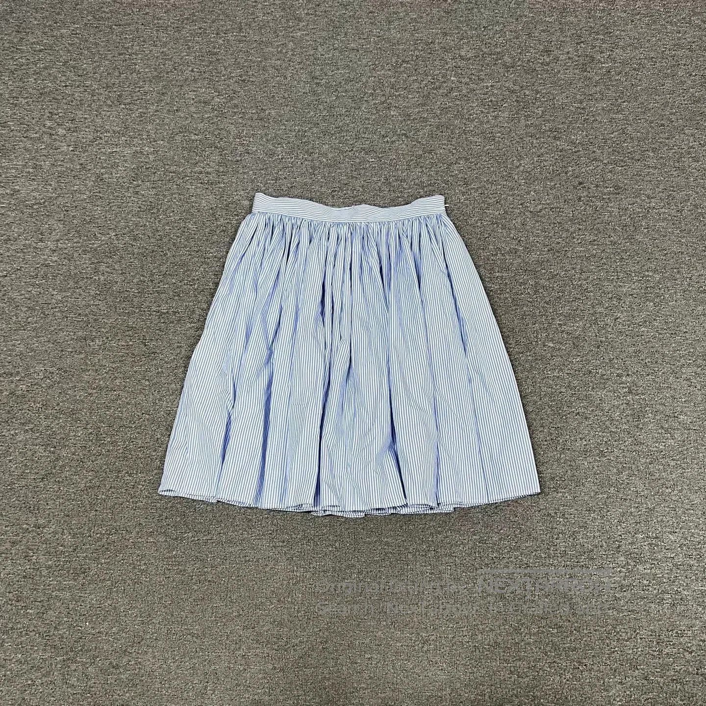Miu Miu Miu Miu Striped Midi Skirt. Size 28" / US 6 / IT 42 - 1 Thumbnail