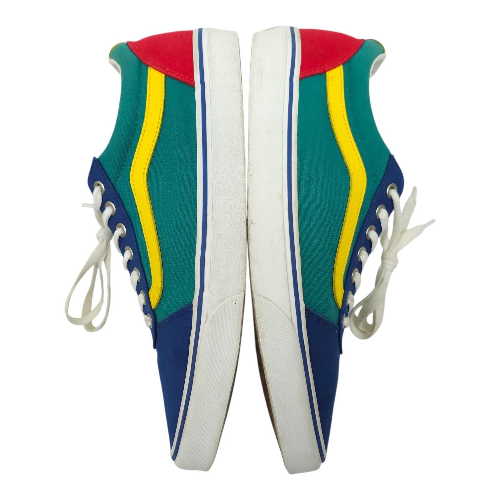 Vans Vans Ward Multi-Color Canvas Sneakers Mens 11 Primary Colors Size US 11 / EU 44 - 11 Thumbnail