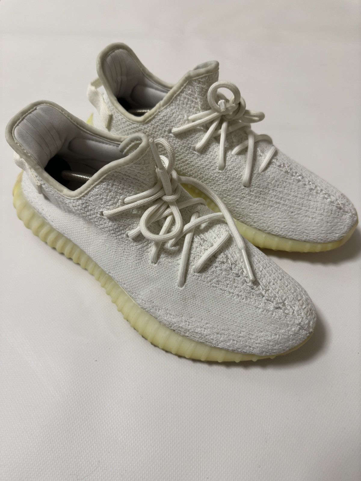 Adidas × Kanye West × Yeezy Adidas Yeezy Boost 350 V2 Cream White Size US 9 / EU 42 - 4 Thumbnail
