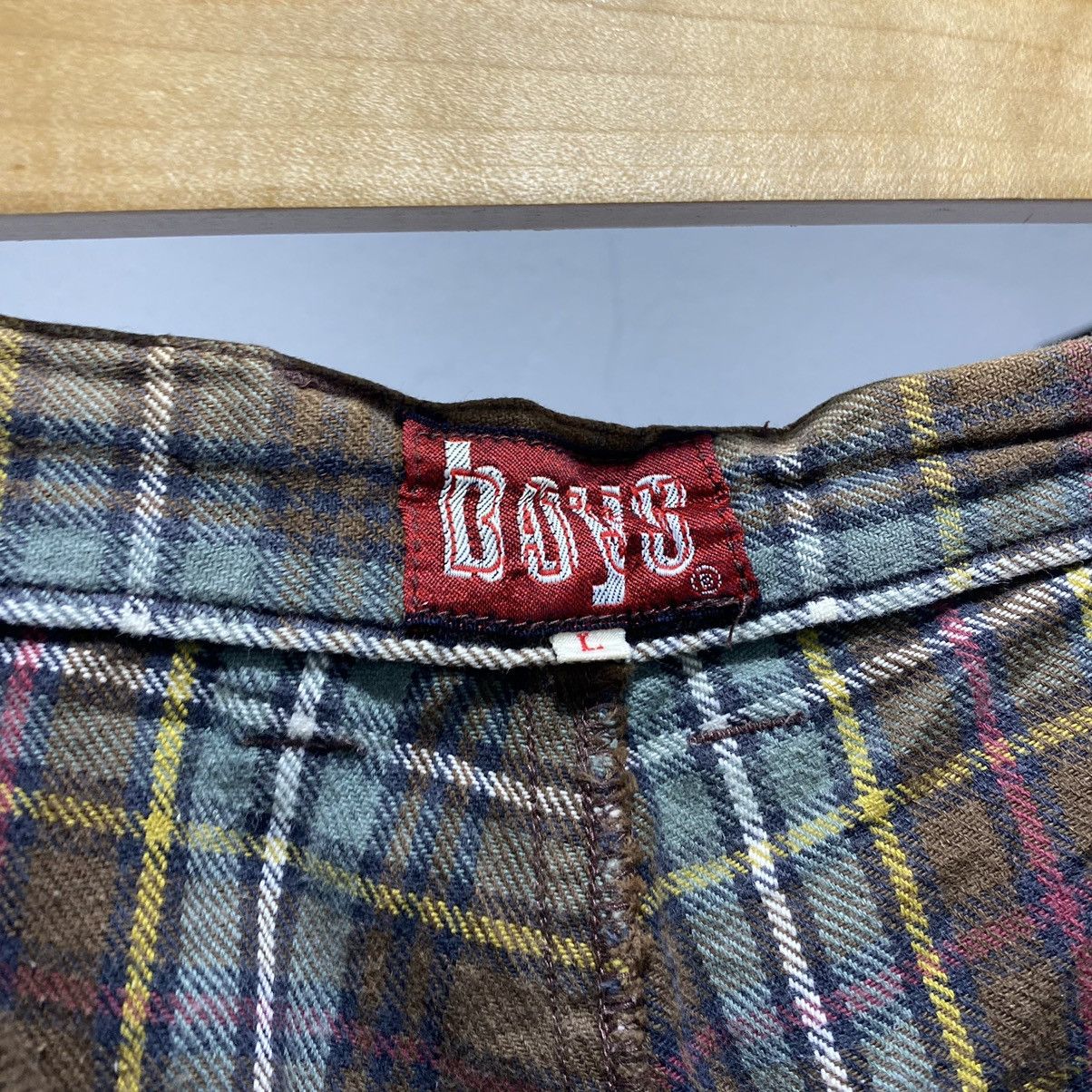 Hysteric Glamour Sick☠️ Batsu Plaid 3q Pants Punk Bondage 90s Hysteric Size US 31 - 10 Thumbnail
