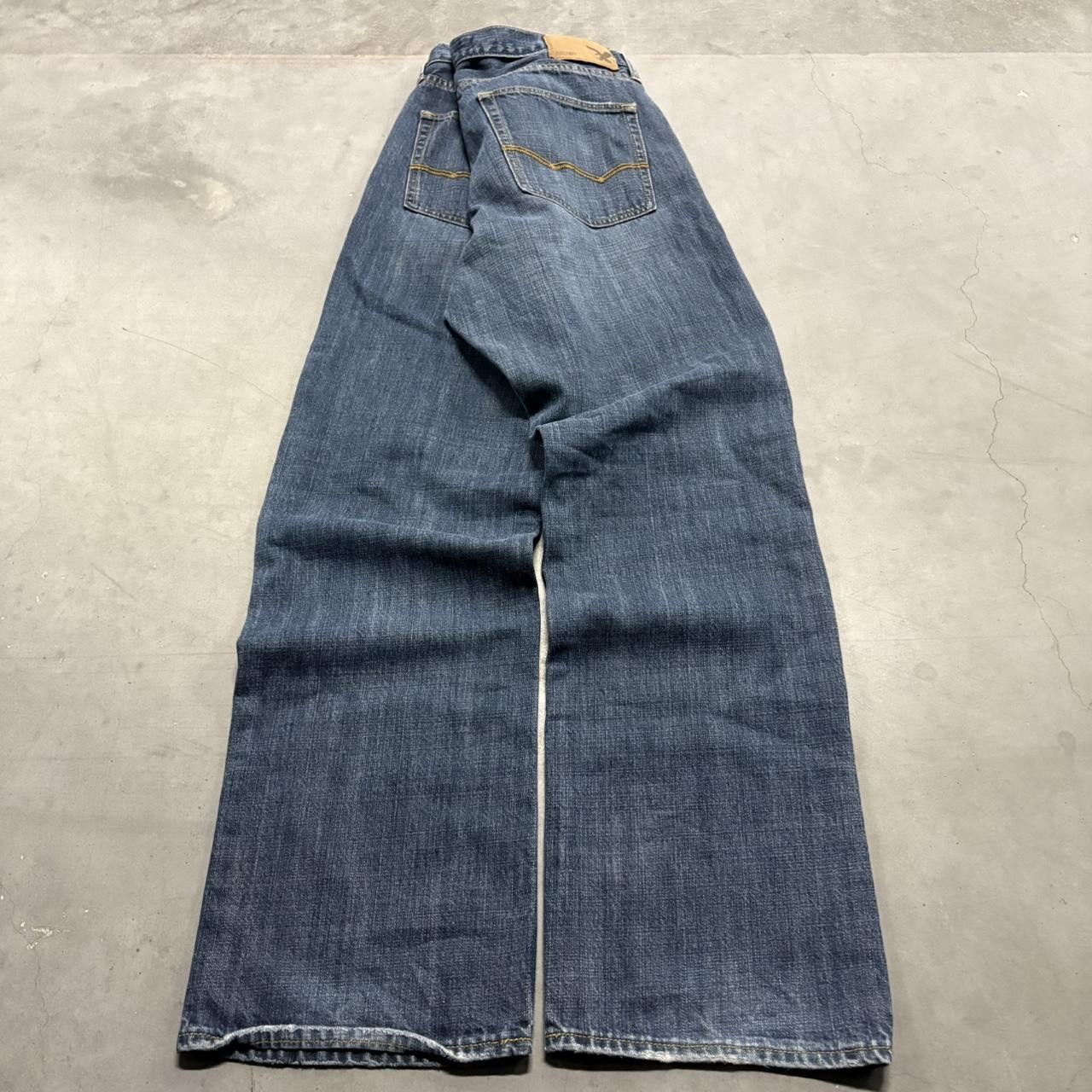 Vintage Crazy Vintage Y2K/2000s Baggy Streetwear Dark Blue Wash Denim Jeans! Size US 36 / EU 52 - 6 Thumbnail