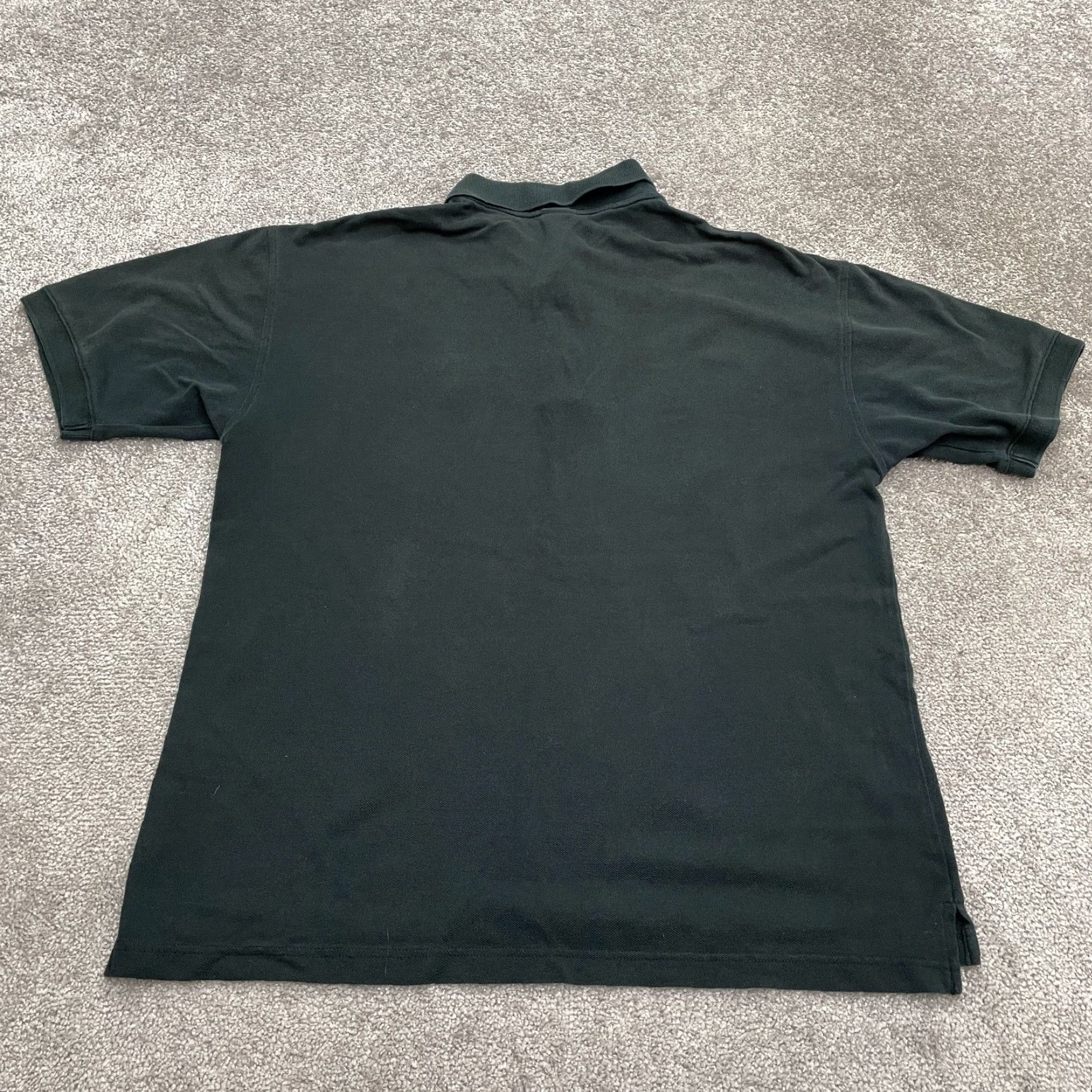 Vintage VINTAGE Hanna Barbera Polo Shirt Mens Large Black Cotton Short Sleeve Casual Activewear Size US L / EU 52-54 / 3 - 3 Thumbnail