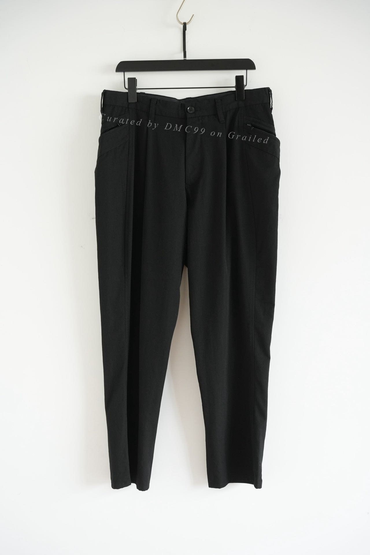 Yohji Yamamoto Yohji Yamamoto 13AW Side Zip Wool Trousers Size US 26 / EU 42 - 1 Thumbnail