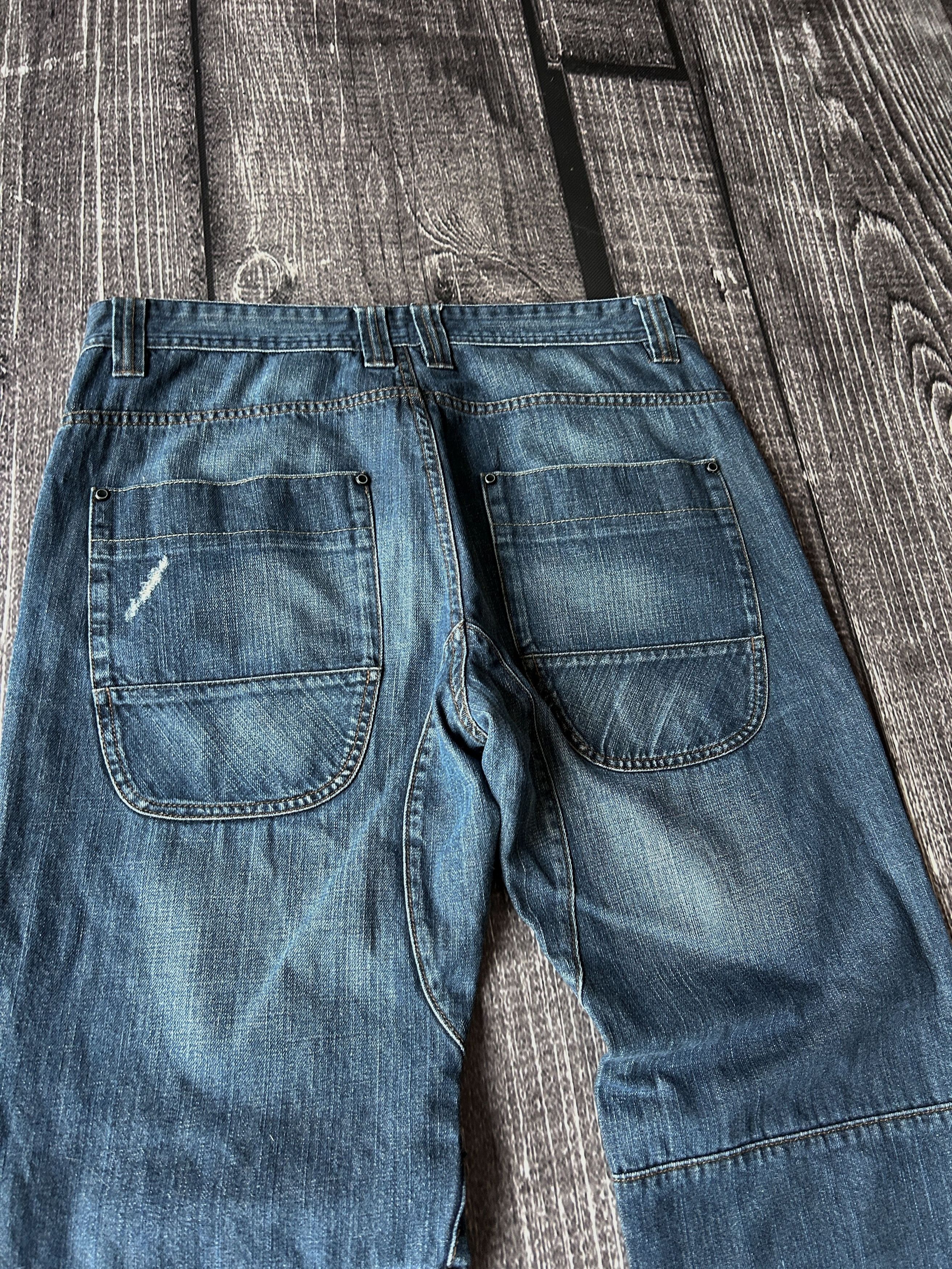 Designer Vintage Rick Owens Junya Watanabe Style Washed Jeans Size US 32 / EU 48 - 7 Thumbnail
