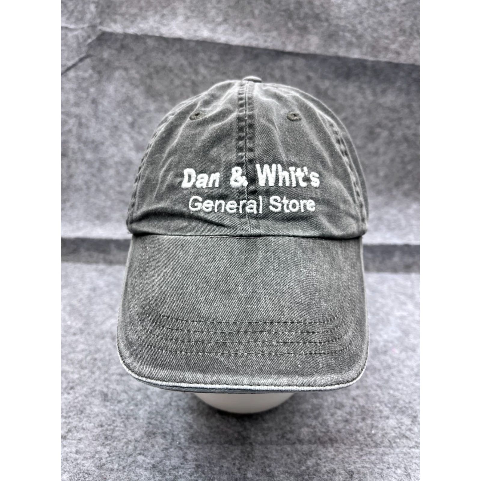 Anvil San & Whit's General Store Hat Cap Strap Back Adult One Size Gray 100% Cotton Size ONE SIZE - 2 Thumbnail