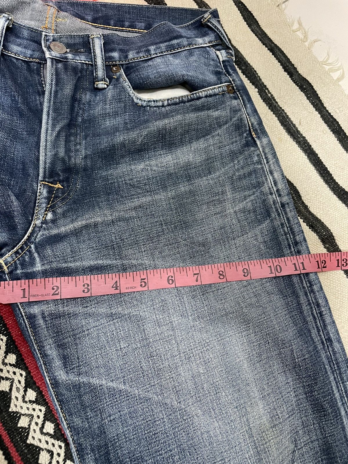 45rpm Vintage 45 RPM Japanese Jeans Size US 31 - 13 Thumbnail