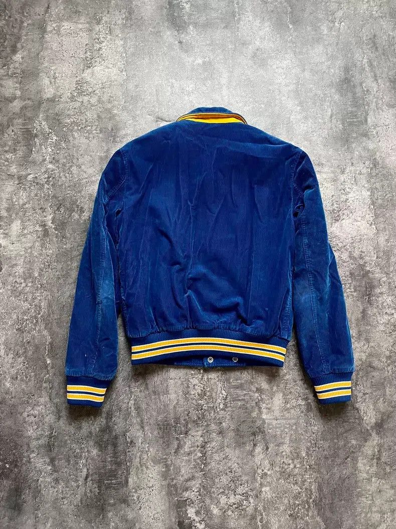 Saint Laurent Paris Saint Laurent Paris Blue Corduroy Print Insulated Baseball Size US S / EU 44-46 / 1 - 7 Thumbnail