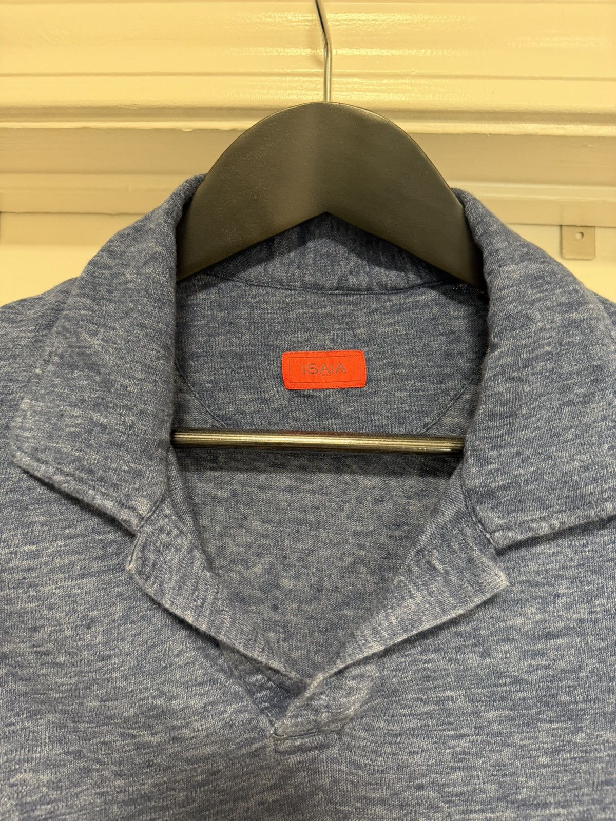 Isaia ISAIA Cotton Linen Polo M Size US M / EU 48-50 / 2 - 2 Thumbnail