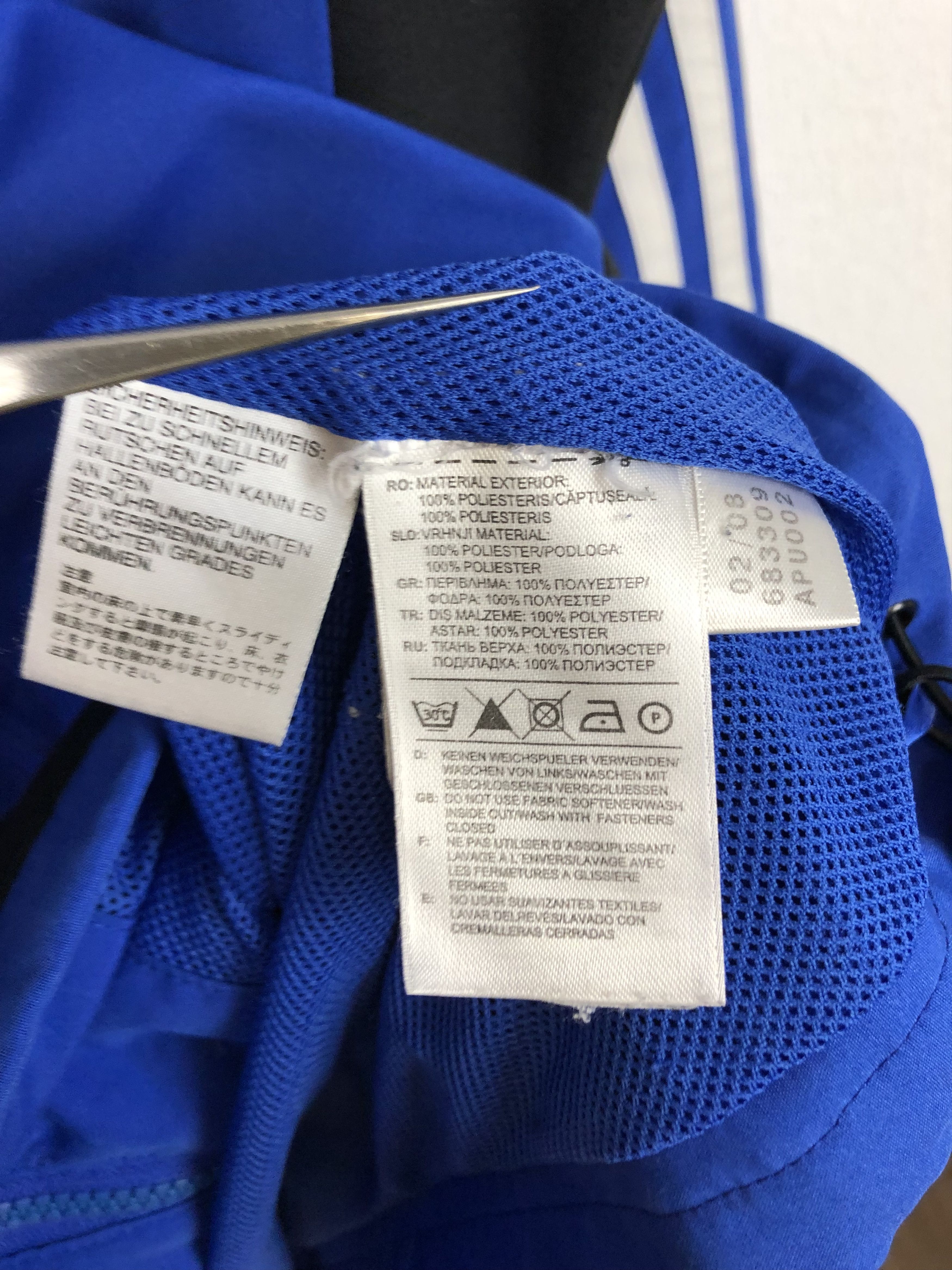 Adidas Vintage Adidas Chelsea Football Jacket Soccer Track Top Blue Size US XL / EU 56 / 4 - 8 Thumbnail