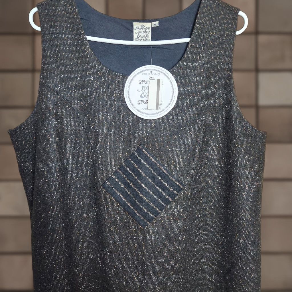 Vintage VINTAGE Parsley & Sage Maxi Dress Wool Sleeveless Bohemian XXL? Size XL / US 12-14 / IT 48-50 - 1 Thumbnail
