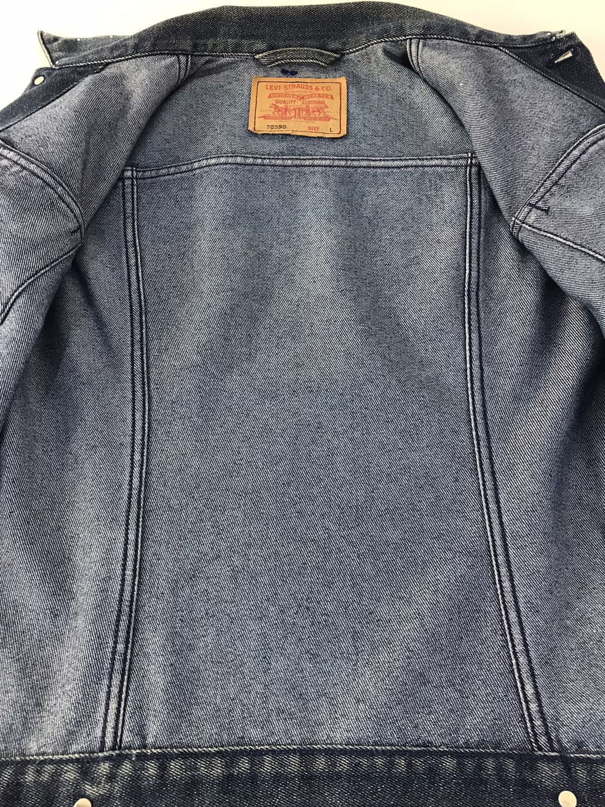 Japanese Brand × Levi's × Vintage Vintage Levis Denim Jacket Button Up Double Pocket Size US S / EU 44-46 / 1 - 8 Thumbnail