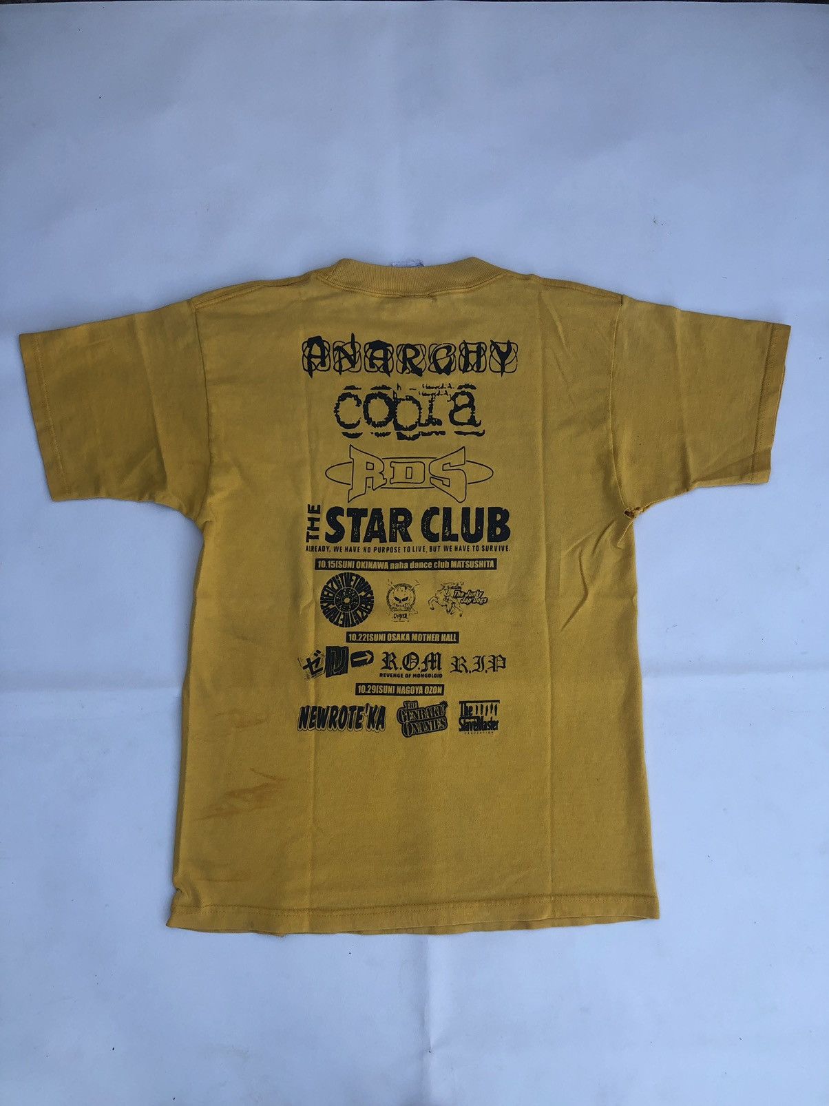 Band Tees Vintage Rare Japan Punk Rock Festival 2000 Tshirt Size US S / EU 44-46 / 1 - 2 Thumbnail