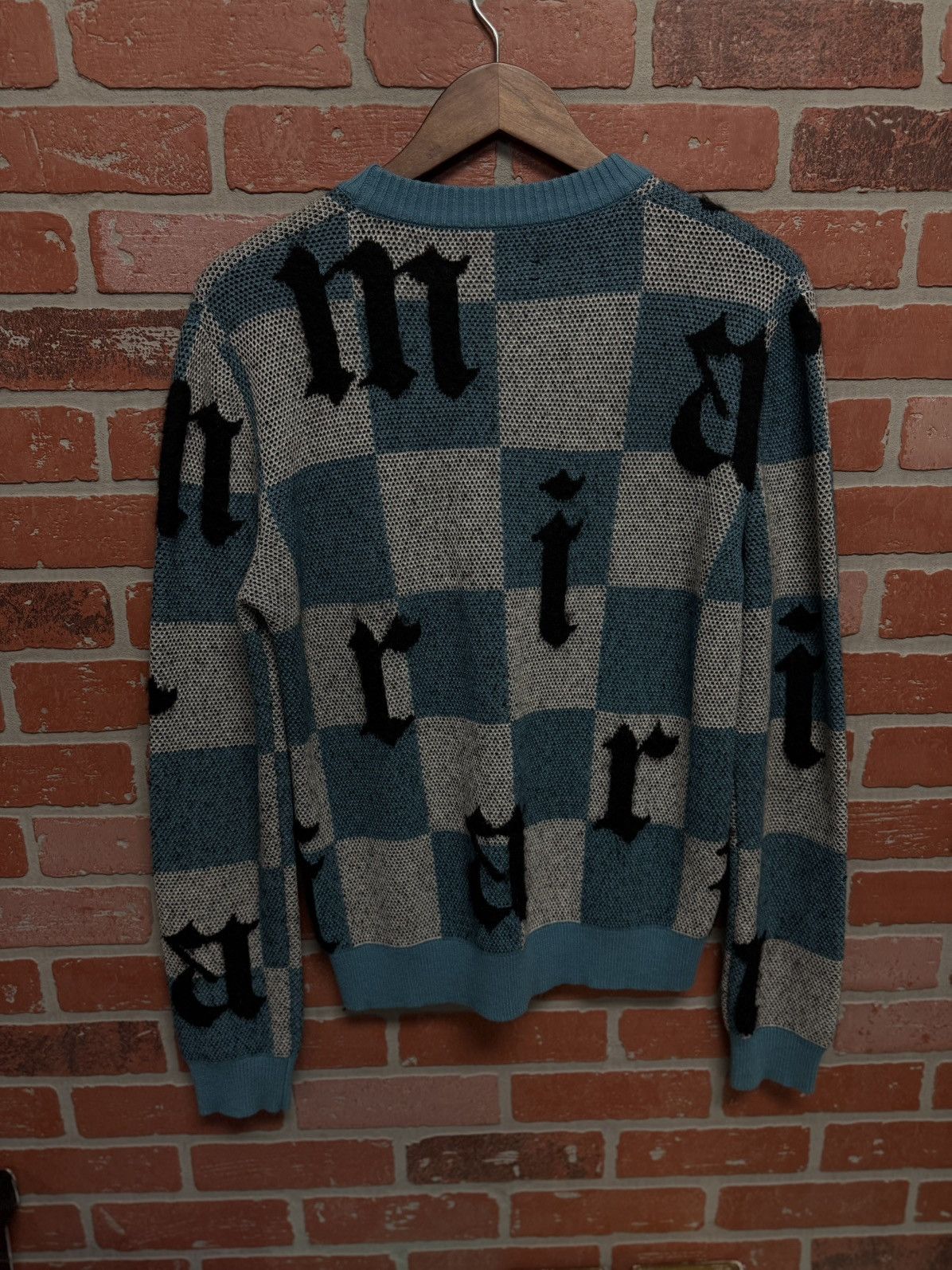 Amiri Amiri Long Sleeve Knit Sweater Crewneck Size Small Clean 🧼 Size US S / EU 44-46 / 1 - 5 Thumbnail