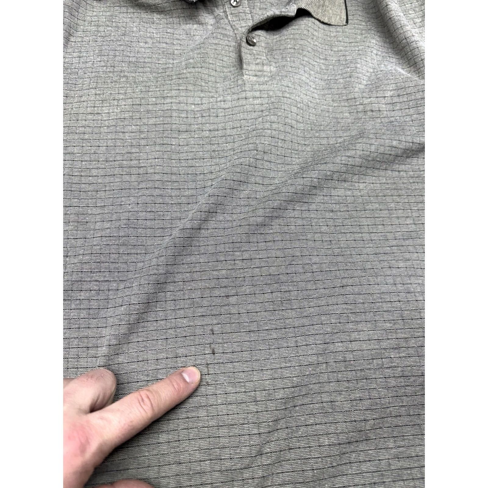 Vintage VINTAGE Hudson River Polo Shirt 2XL Men Green 90s Check Short Sleeve Collared Pullover Casual Golf Size US XXL / EU 58 / 5 - 8 Thumbnail