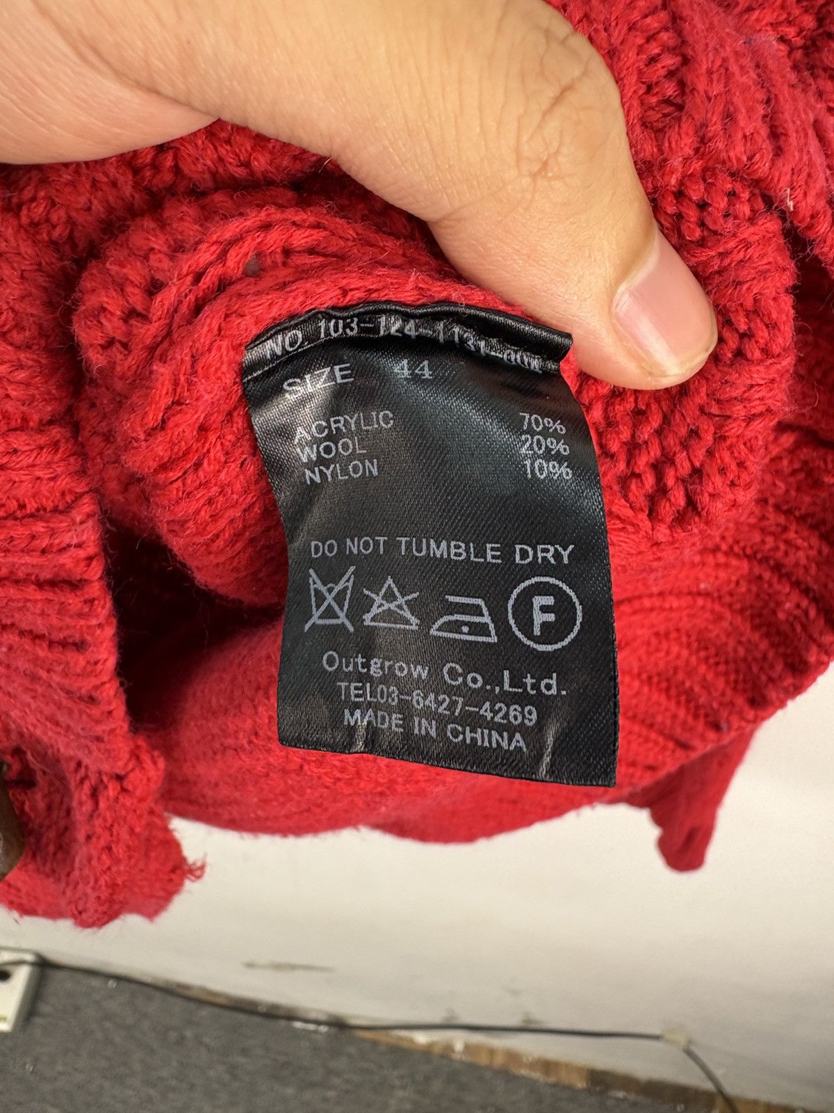 Japanese Brand Vintage DOWBL Knitwear Kurt Cobain Style Punk Style Size US S / EU 44-46 / 1 - 7 Thumbnail