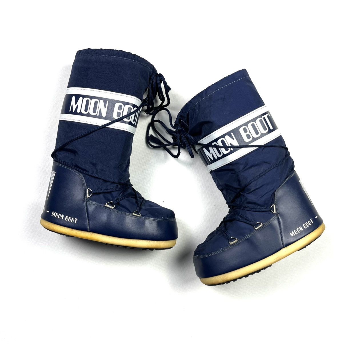 Moon Boot Y2K Moon Boot Streetwear Vintage Shoes Avant Garde Ski Blue Size US 7.5 / EU 40-41 - 4 Thumbnail