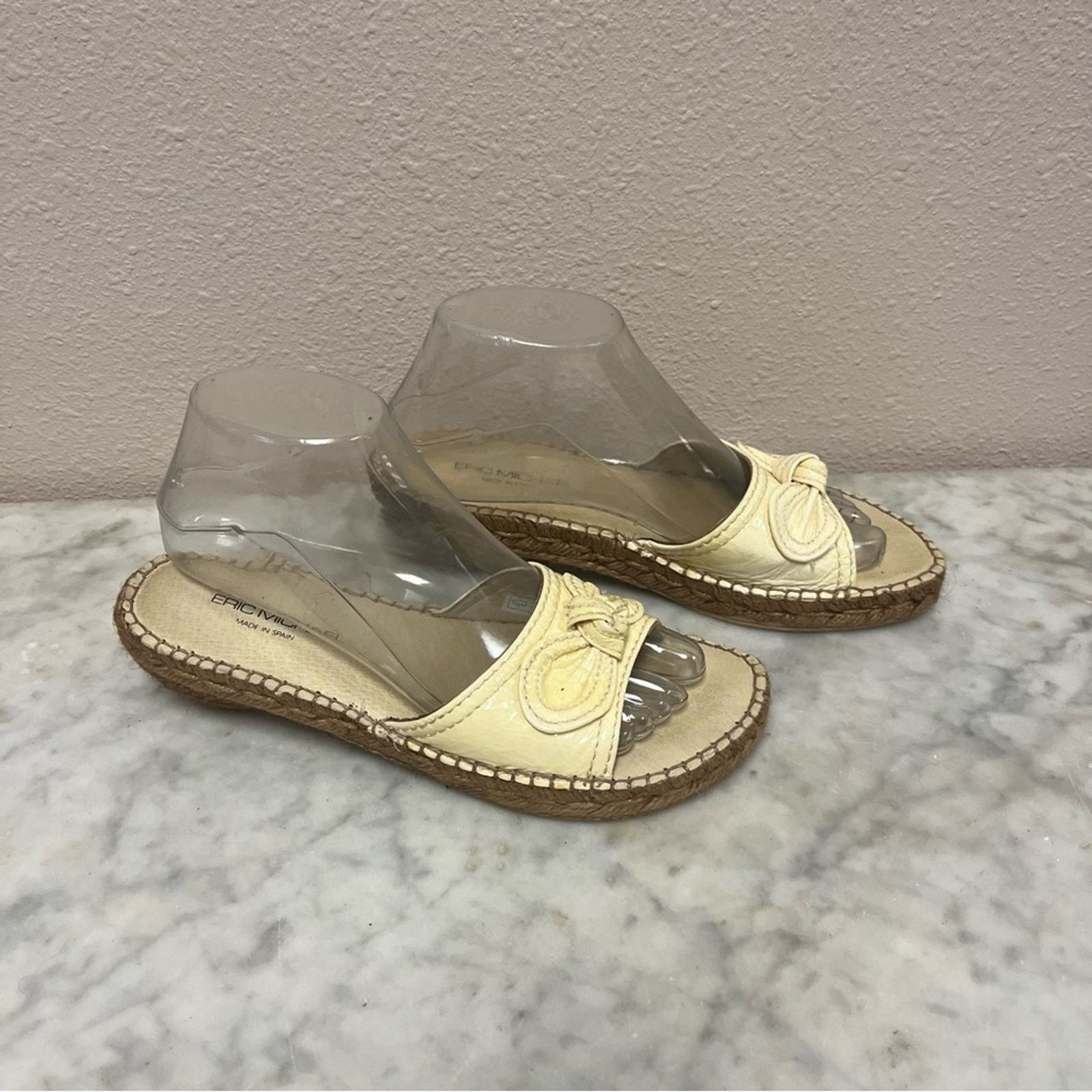 Other Eric Michael patent leather wedge slide size 38 / 7.5 - 8 Size US 7.5 / IT 37.5 - 3 Thumbnail