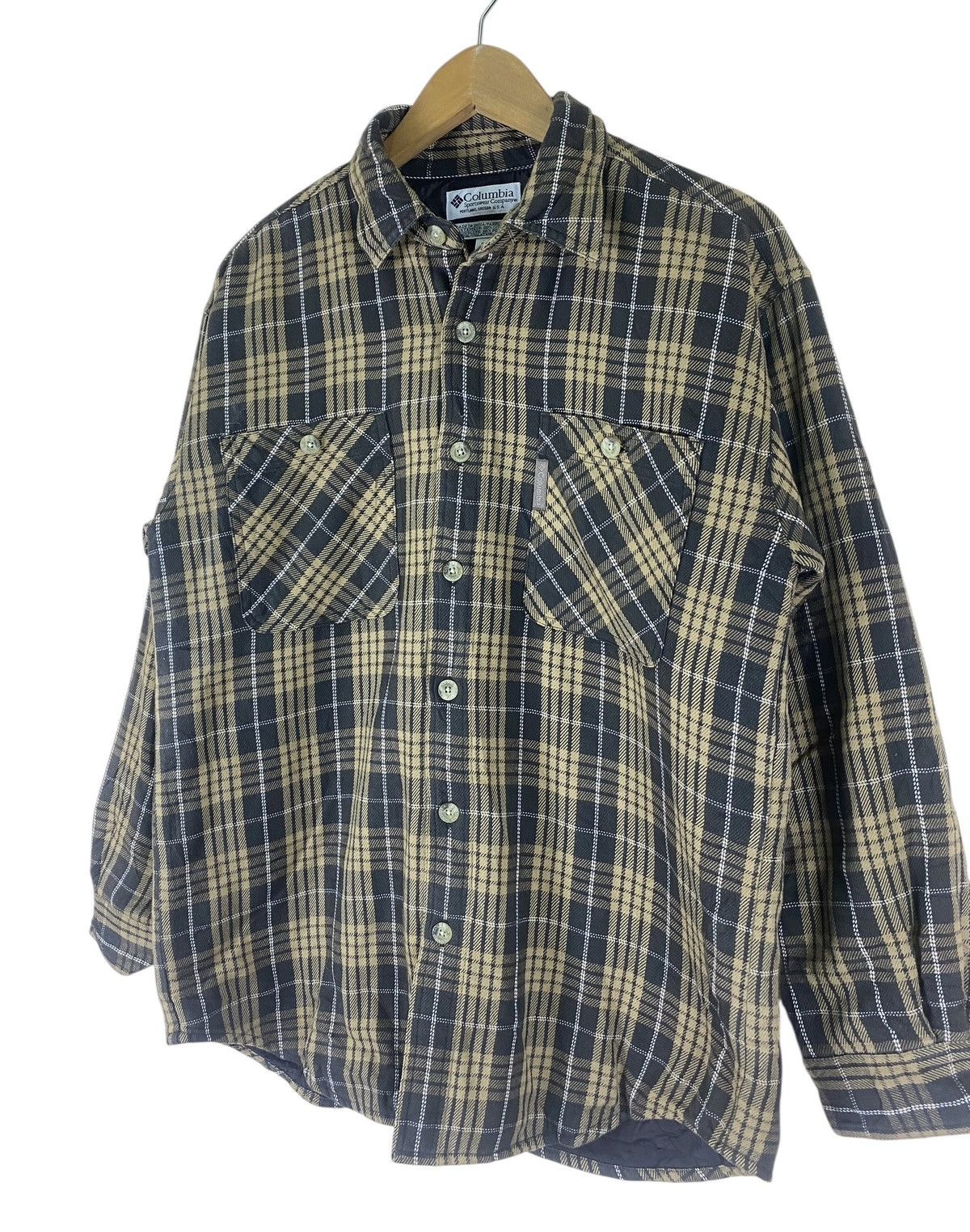 Columbia × Vintage Columbia Checkered Double Pocket Shirt Size US M / EU 48-50 / 2 - 3 Thumbnail