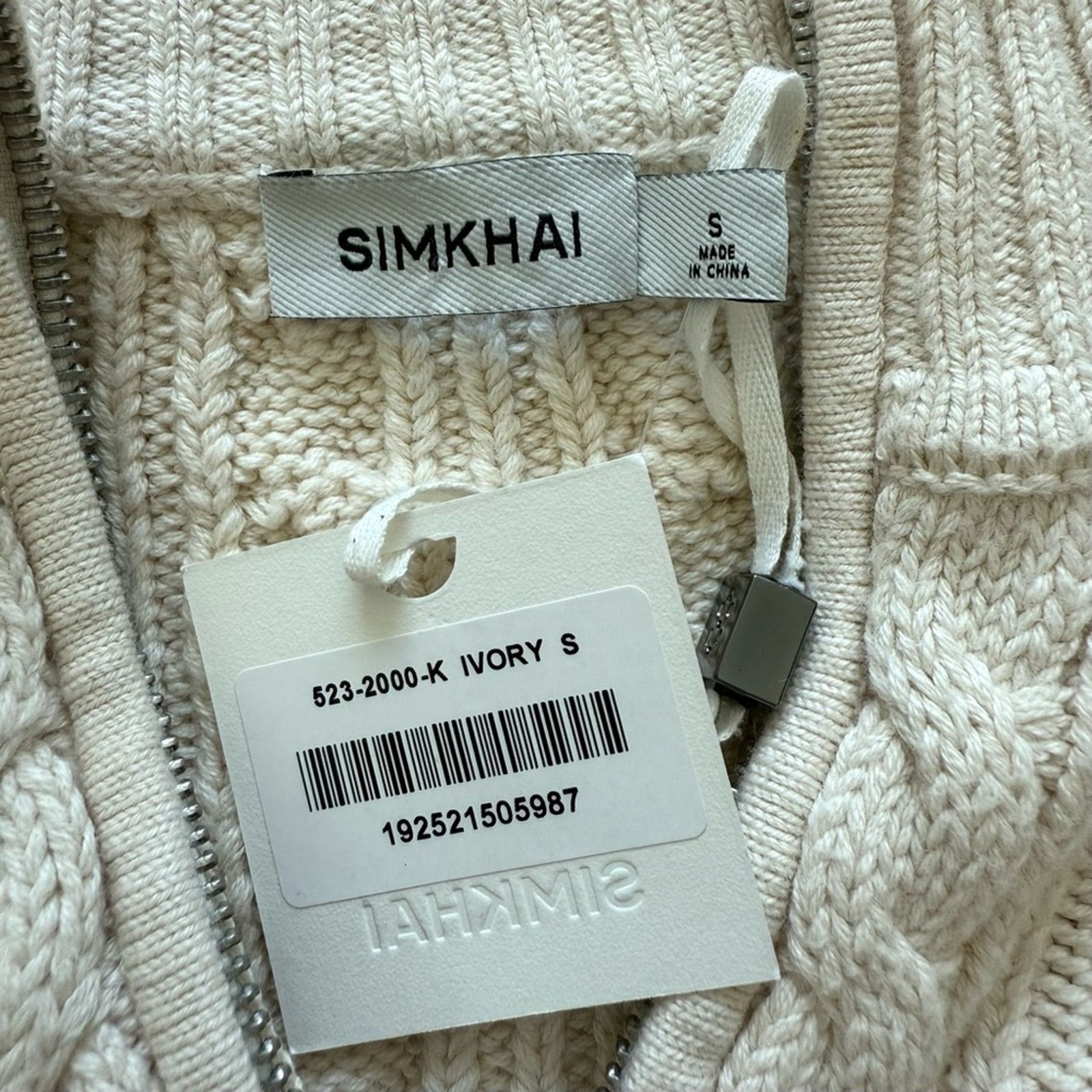 Jonathan Simkhai NWT!!! Jonathan Simkhai women sweater size S Retail 385$ Size S / US 4 / IT 40 - 5 Thumbnail