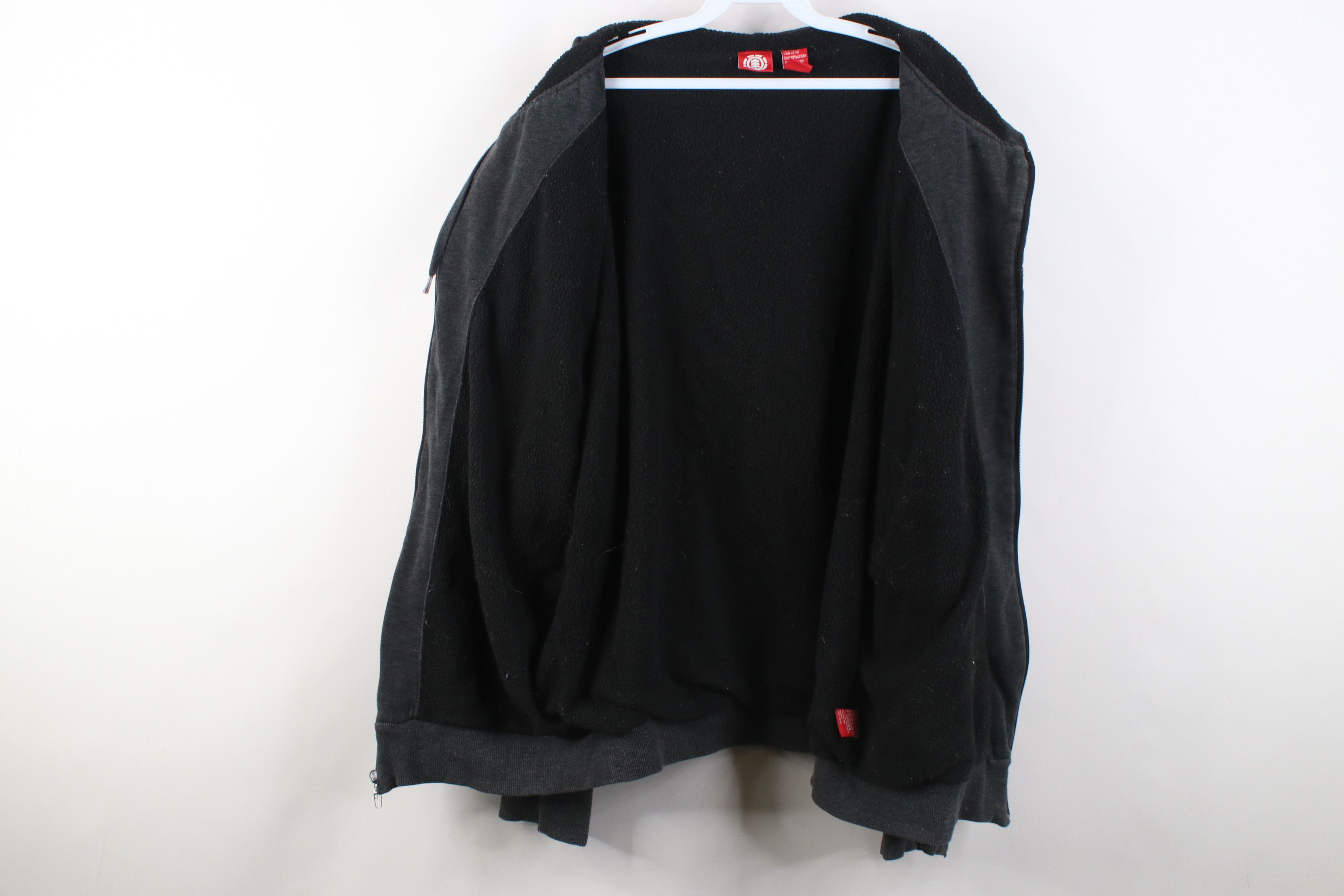 Element Vintage 90s Y2K Element Skateboards Lined Full Zip Hoodie Size US XL / EU 56 / 4 - 11 Thumbnail