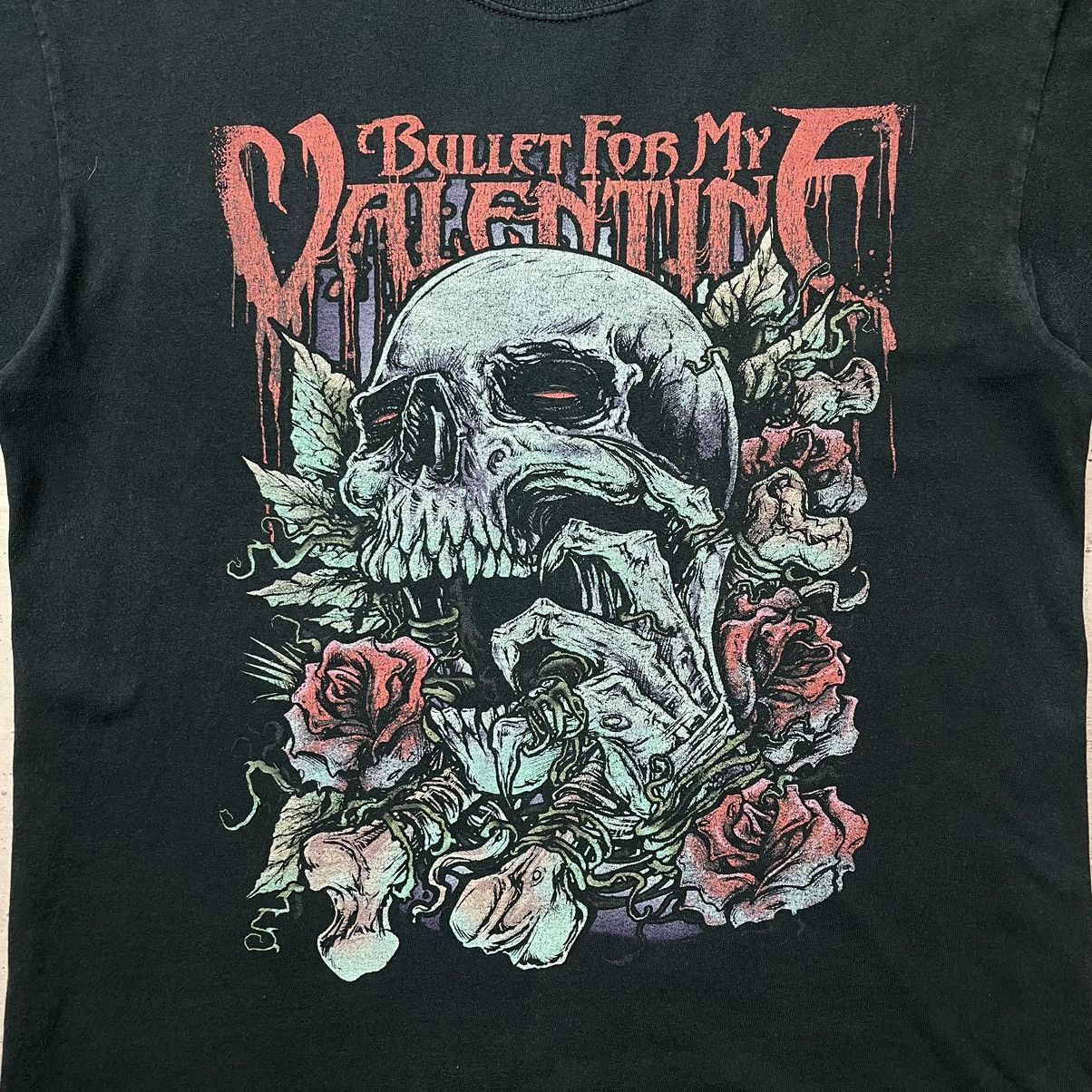 Band Tees × Vintage Vintage Y2k Bullet For My Valentine Rare T-shirt Size US XL / EU 56 / 4 - 2 Thumbnail