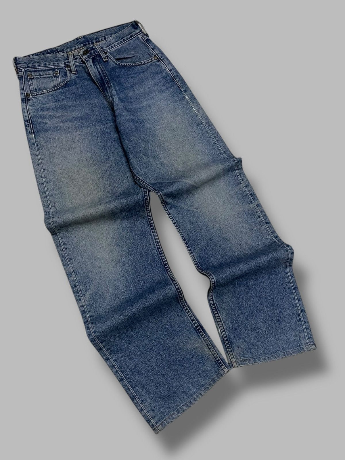 Levi's Vintage Clothing Vintage 1990s Designer Levis 504 Super Clean Regular Denim Size US 29 - 2 Thumbnail
