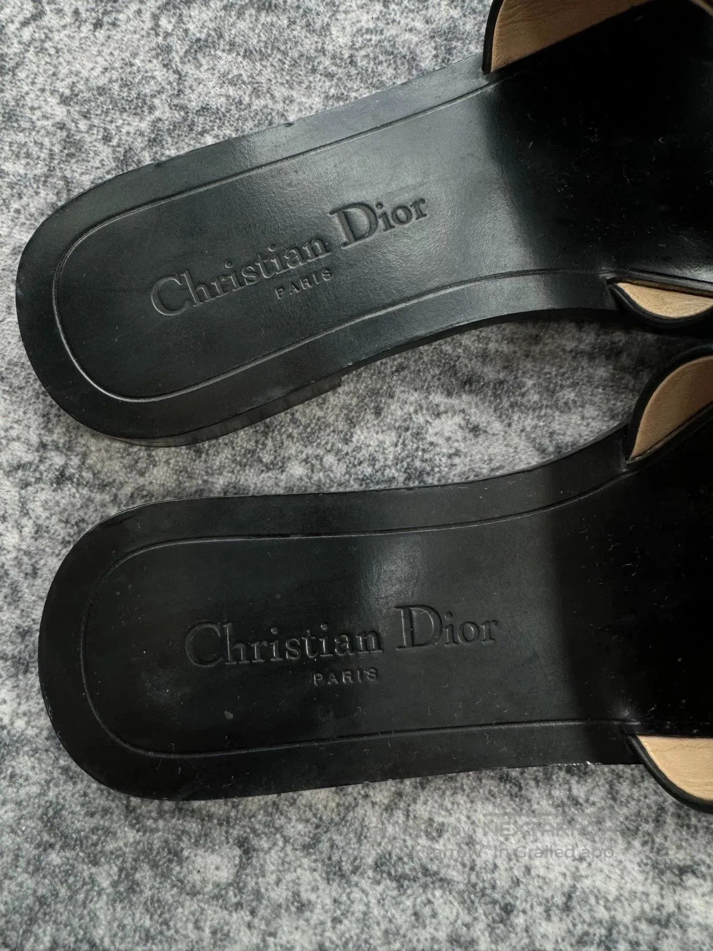Dior Dior Large Logo Slippers. Size US 4.5 / IT 34.5 - 3 Thumbnail