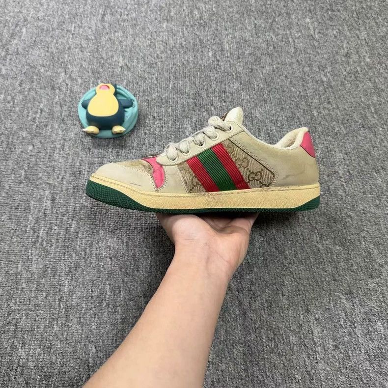 Gucci Gucci Dirty Sneakers in Wood Color-2505 Size US 7.5 / IT 37.5 - 6 Thumbnail