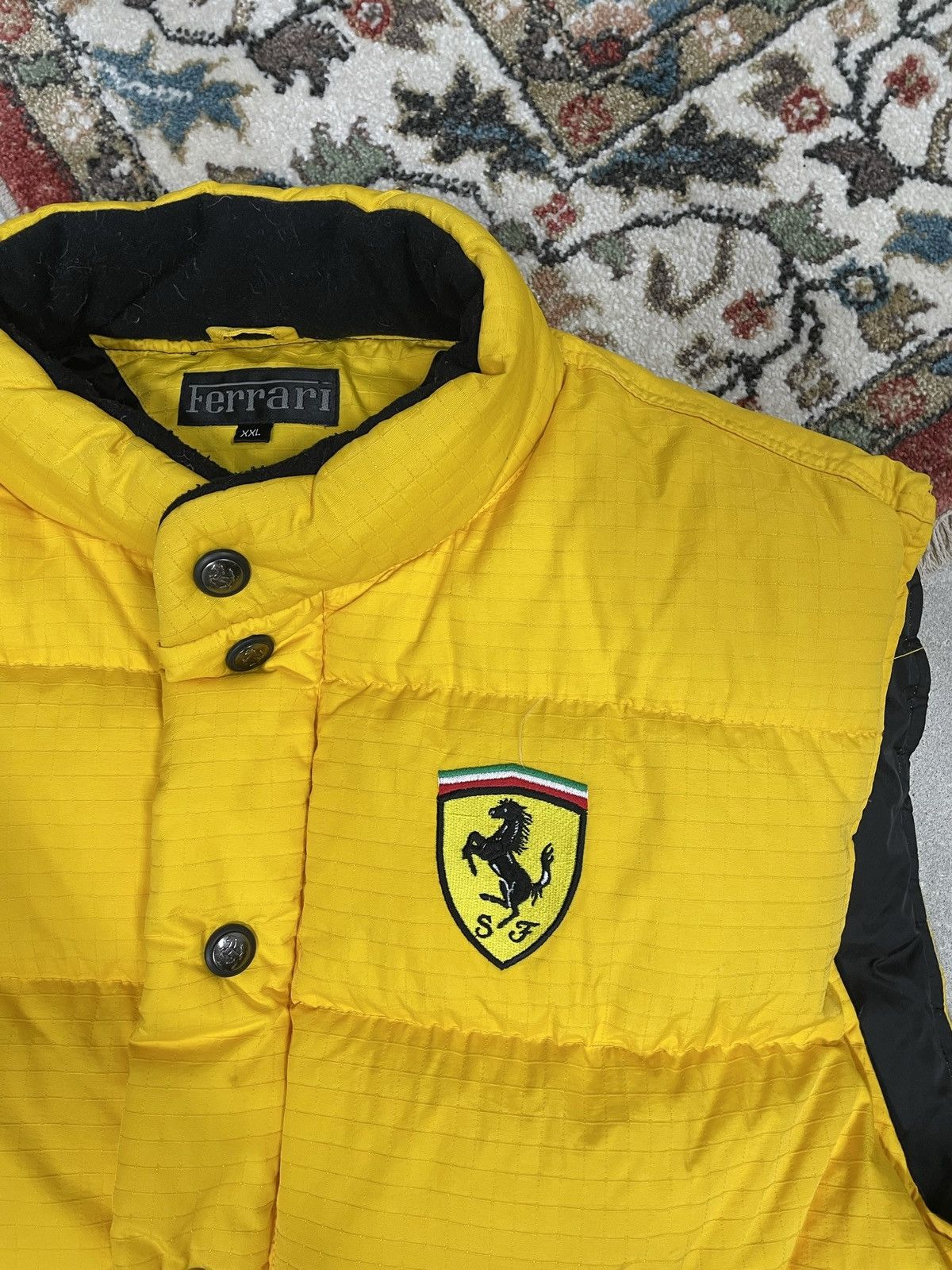 Ferrari Vintage Ferrari down vest racing 90s Size US XXL / EU 58 / 5 - 4 Thumbnail