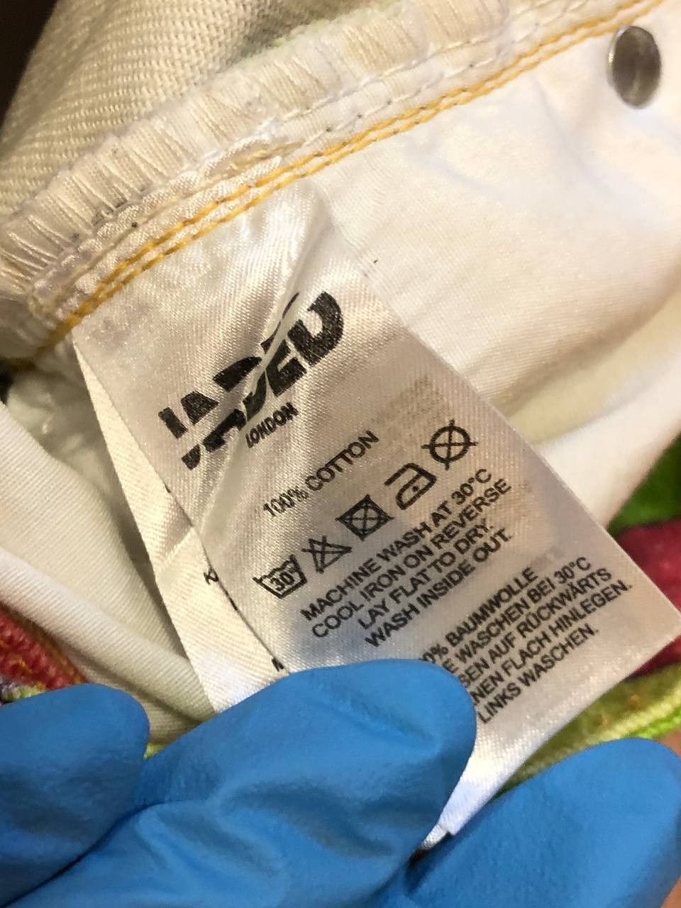 Jaded London Vintage Jaded London Flower Print Pants Size 28 Size 28" / US 6 / IT 42 - 4 Thumbnail