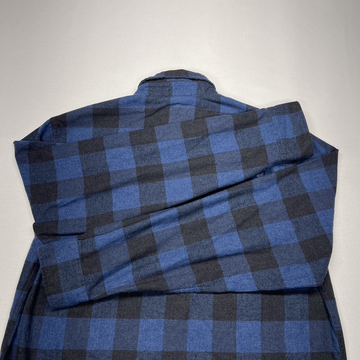 Weatherproof Weatherproof Flannel Shirt Blue Plaid Button Outdoor Pocket Size US L / EU 52-54 / 3 - 12 Thumbnail