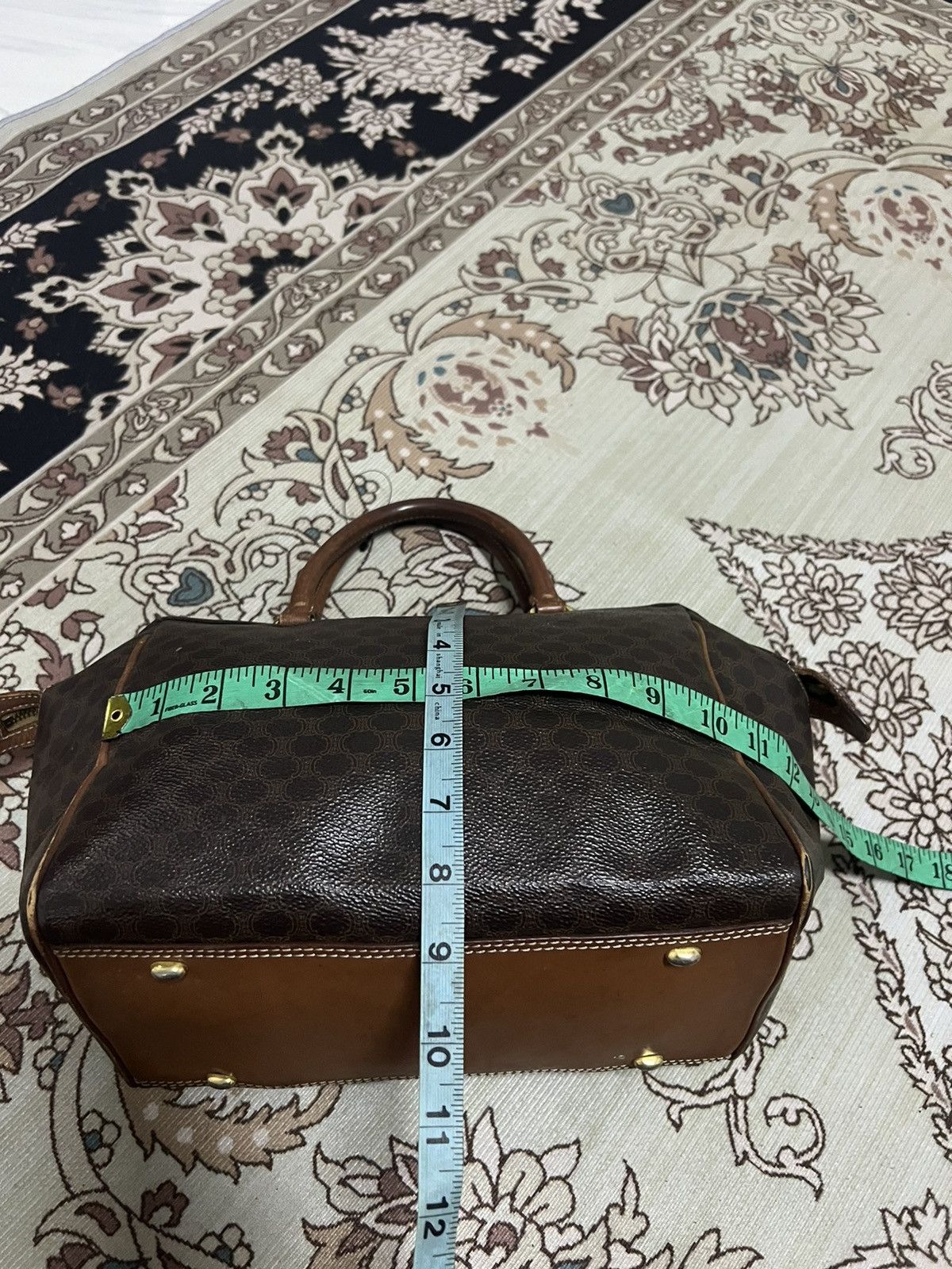 Celine × Vintage Vintage Celine Monogram Paris Handbag Size ONE SIZE - 10 Thumbnail
