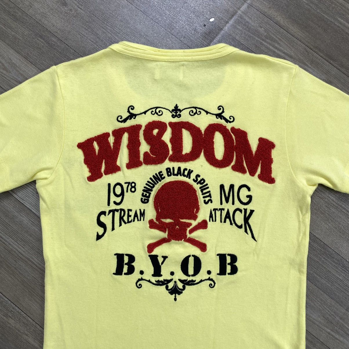 Japanese Brand Real Masters Skulls Wisdom Aflacttion Lgb Style Button Tee Size US S / EU 44-46 / 1 - 2 Thumbnail