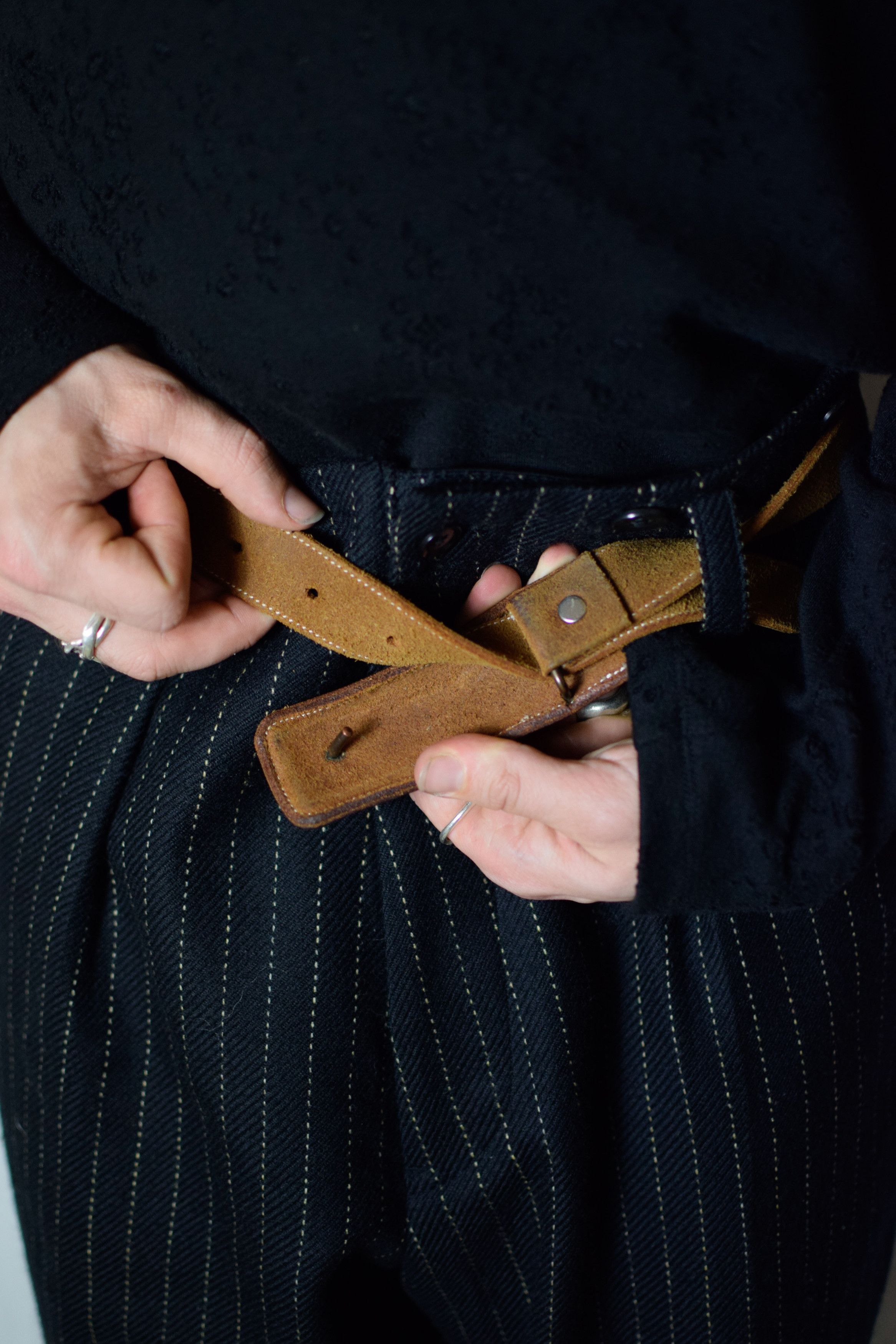 Julius Julius Archive Leather Buckle Belt Size ONE SIZE - 4 Thumbnail