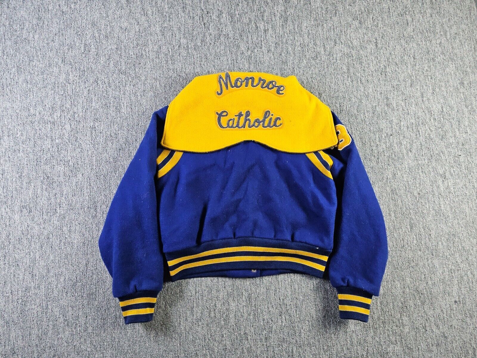 Other 1950s Lasley Knitting Co. Alaska Varsity Jacket Zip Hood L Size L / US 10 / IT 46 - 3 Thumbnail