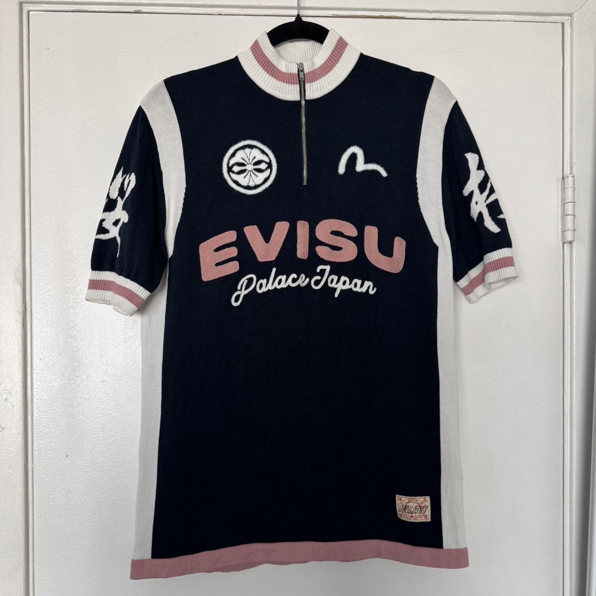 Evisu × Palace PALACE EVISU CYCLE KNIT - NAVY Size US S / EU 44-46 / 1 - 3 Thumbnail