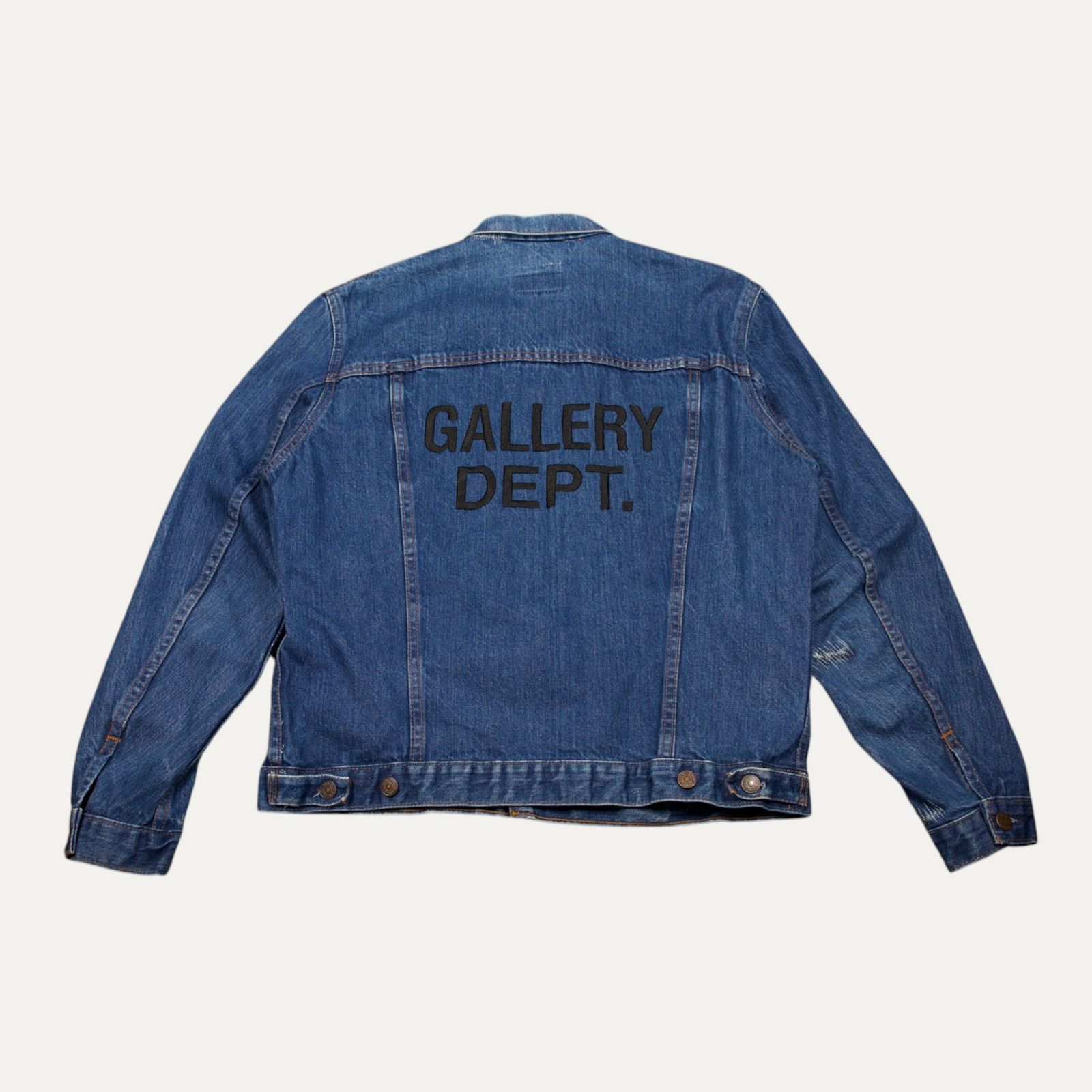 Gallery Dept. Gallery Dept Blue Denim Jacket Size US L / EU 52-54 / 3 - 1 Thumbnail