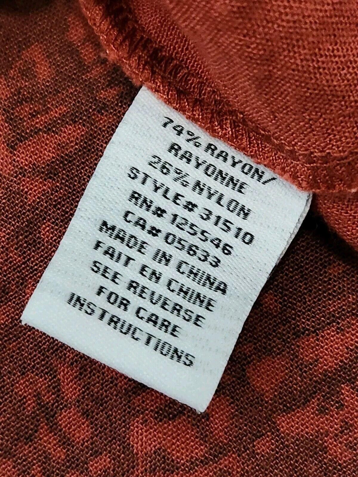 Habitat Habitat Clothes To Live In top Medium Orange Tunic shirt Size M / US 6-8 / IT 42-44 - 4 Thumbnail