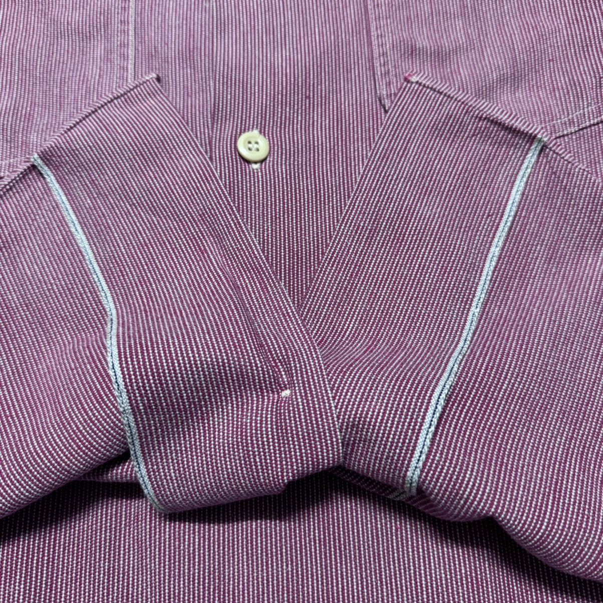 Sugar Cane Sugar Cane Red Wabash Work Shirt Selvedge Oversized Size US M / EU 48-50 / 2 - 13 Thumbnail