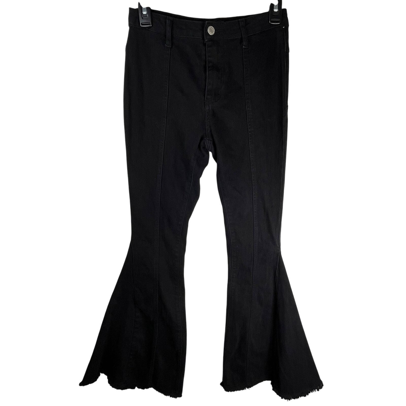 Other Saints + Hearts Star Patch Western Gypsy Flare Jean Denim Size 27" / US 4 / IT 40 - 2 Thumbnail