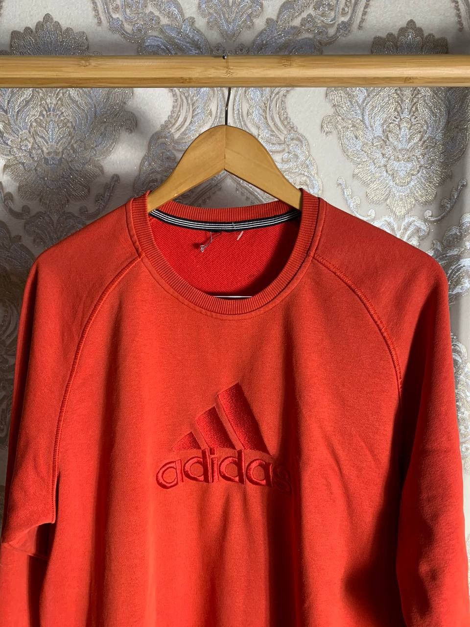 Adidas × Vintage VERY RARE ADIDAS SWEATSHIRT BIG LOGO Y2K RETRO 90s HYPE Size US L / EU 52-54 / 3 - 2 Thumbnail