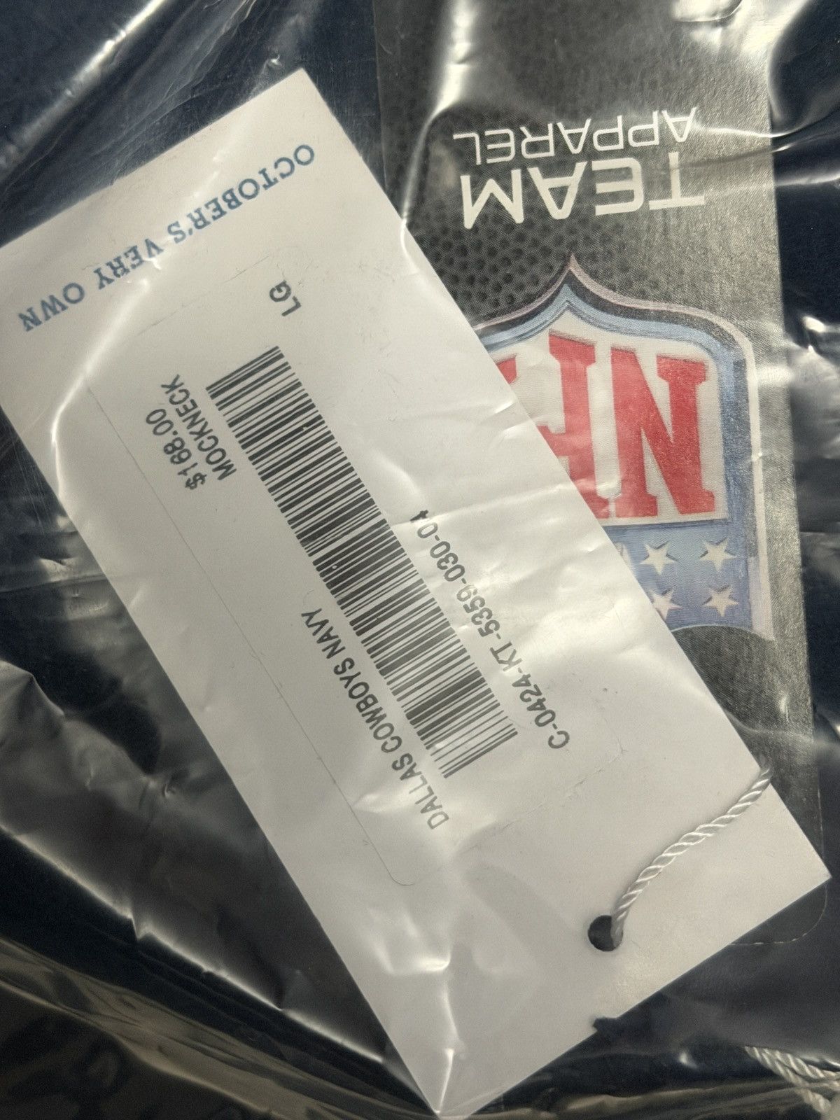 Drake OVO x NFL x Polartec COWBOYS MOCK NECK QUARTER-ZIP FLEECE Size US L / EU 52-54 / 3 - 10 Thumbnail